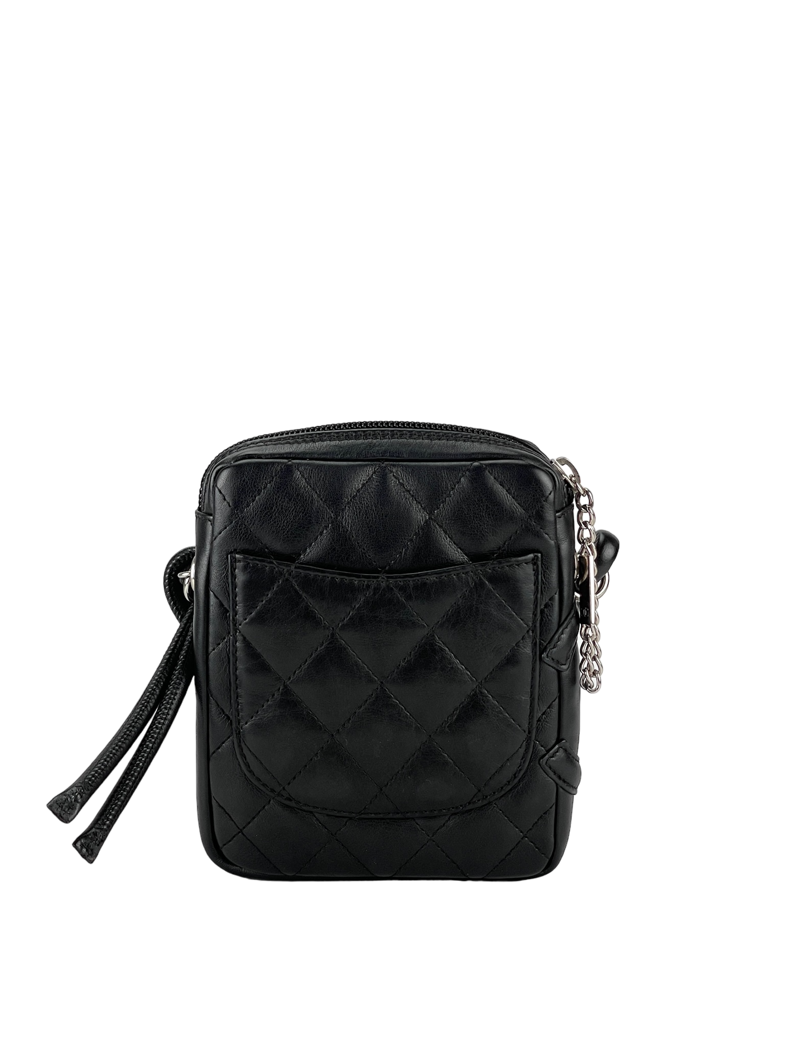 CHANEL - All Black Cambon Mini Shoulder Bag