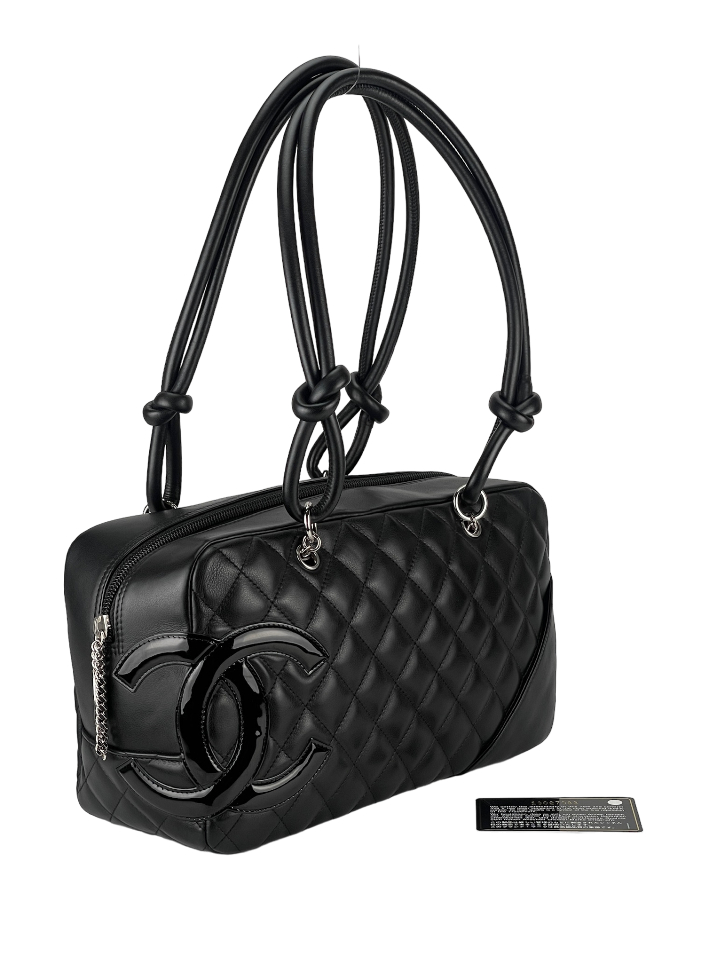 CHANEL - Black Cambon Hand Bag