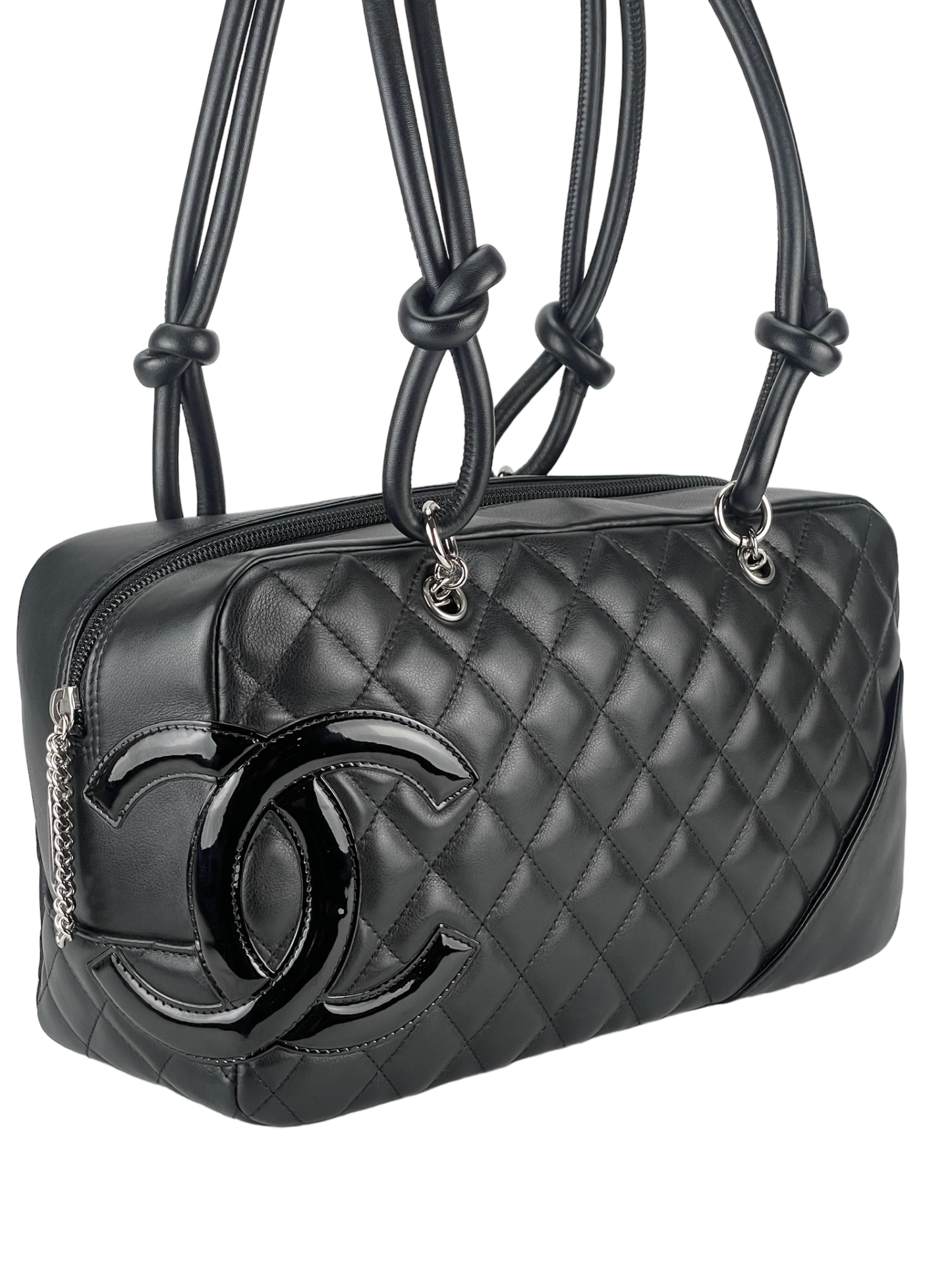 CHANEL - Black Cambon Hand Bag