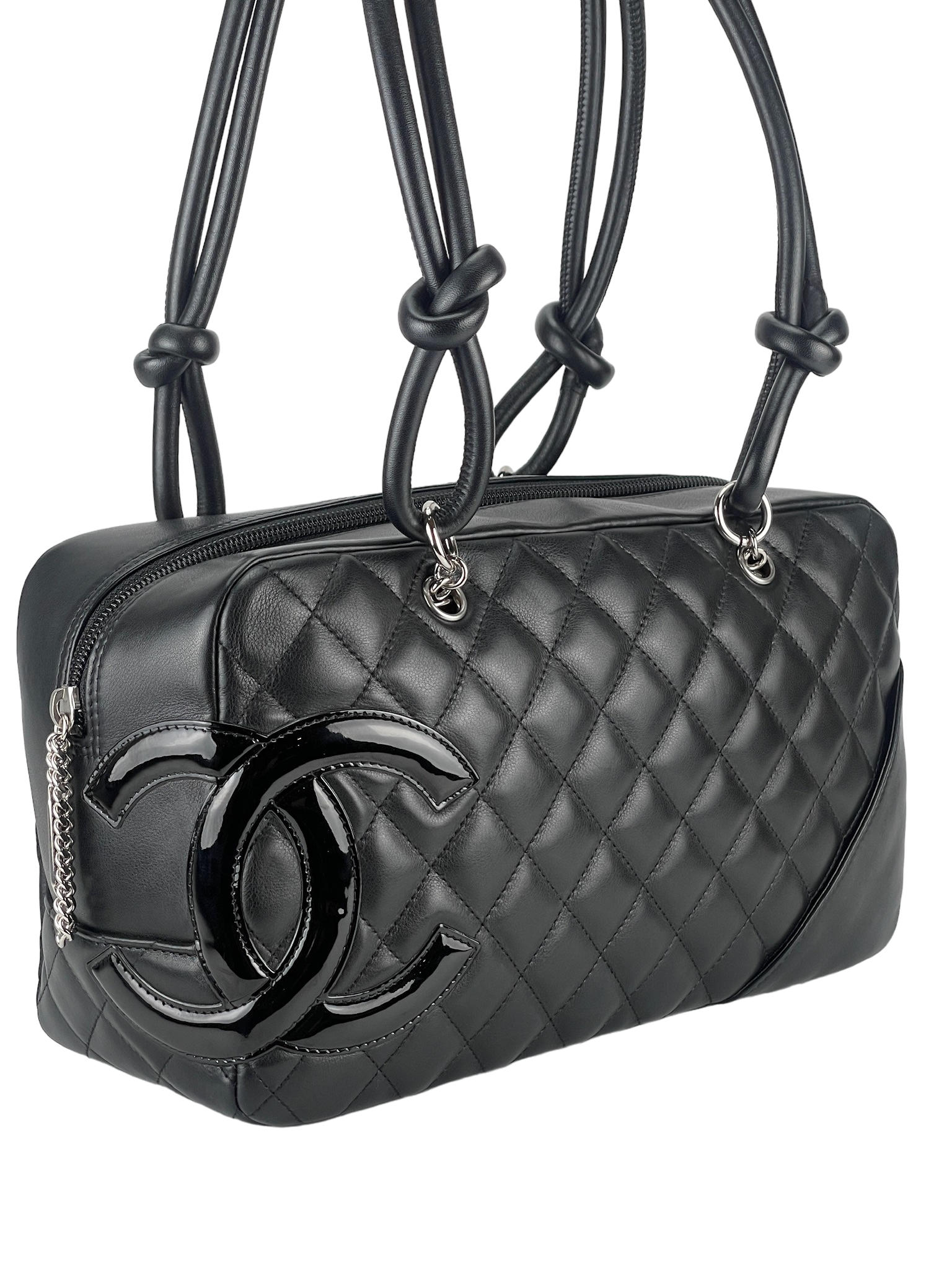 CHANEL - Black Cambon Hand Bag