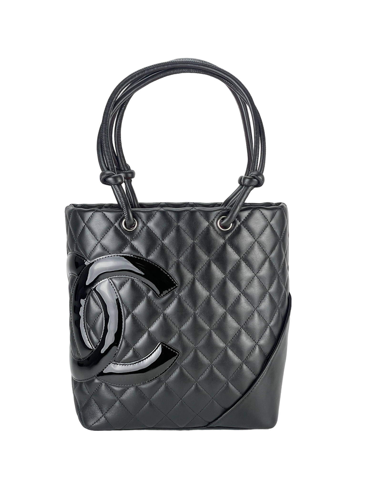 CHANEL - All Black Cambon Tote Bag