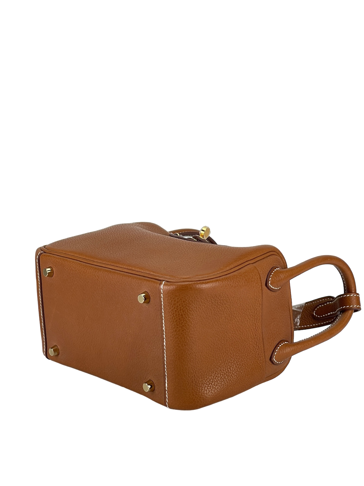 HERMES - Gold TC Mini Lindy Bag