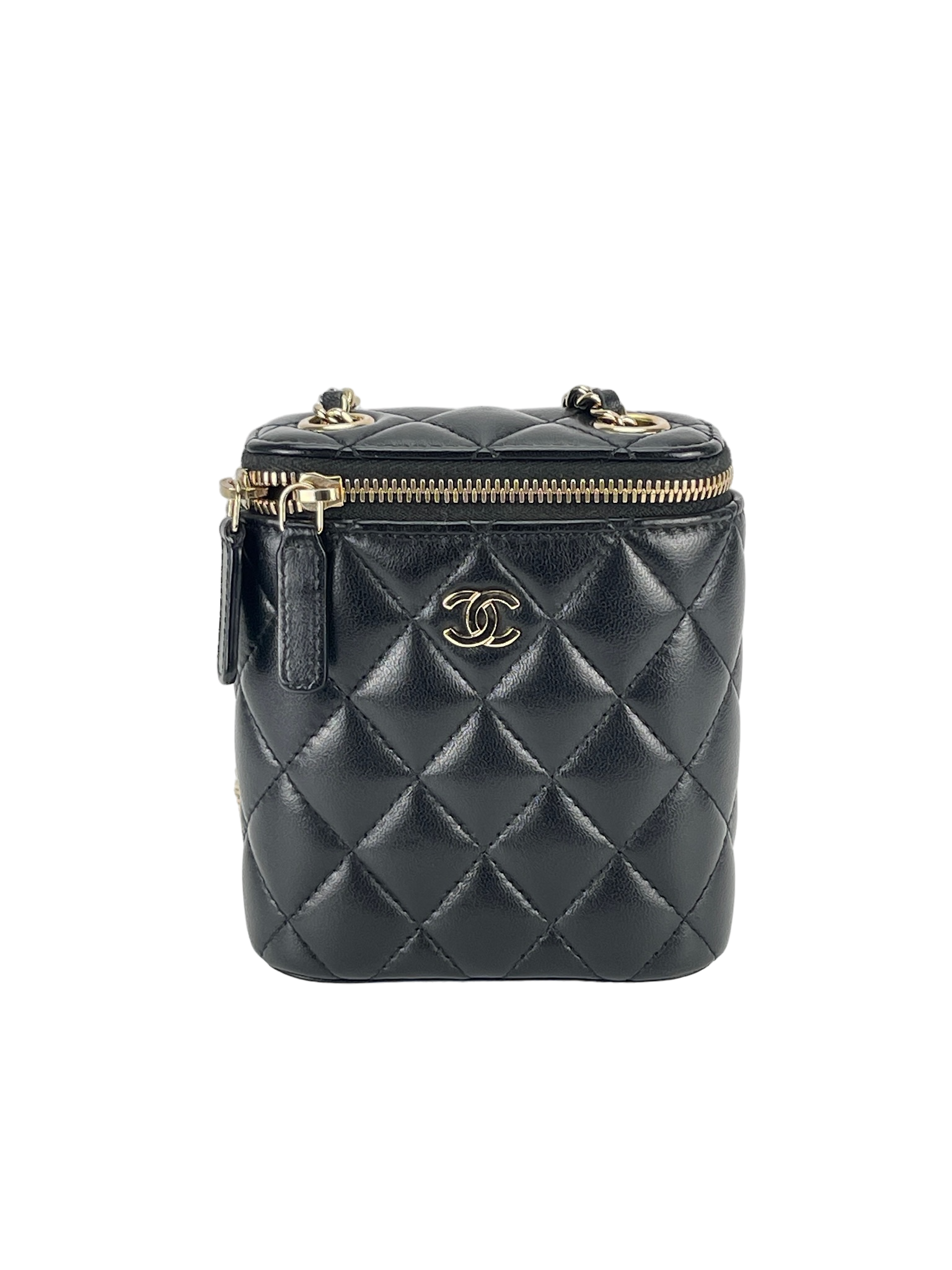 CHANEL - 2020 Vertical Lambskin Mini Vanity Case
