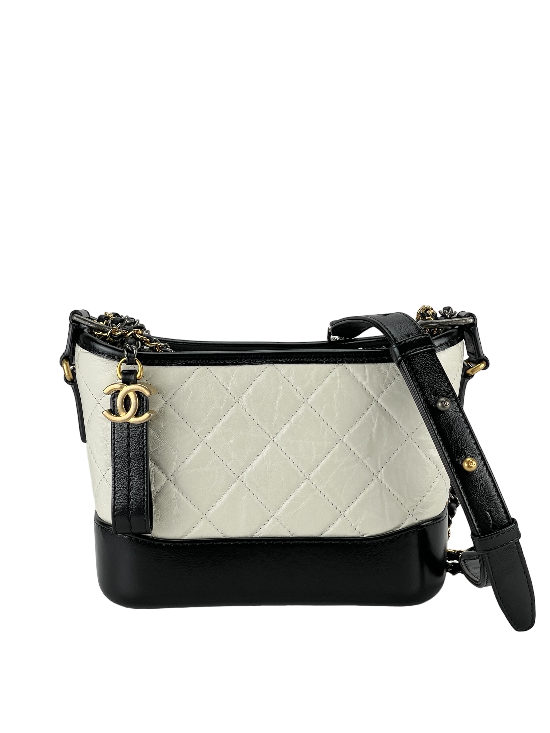 CHANEL - Calfskin Gabriel Shoulder Bag Small