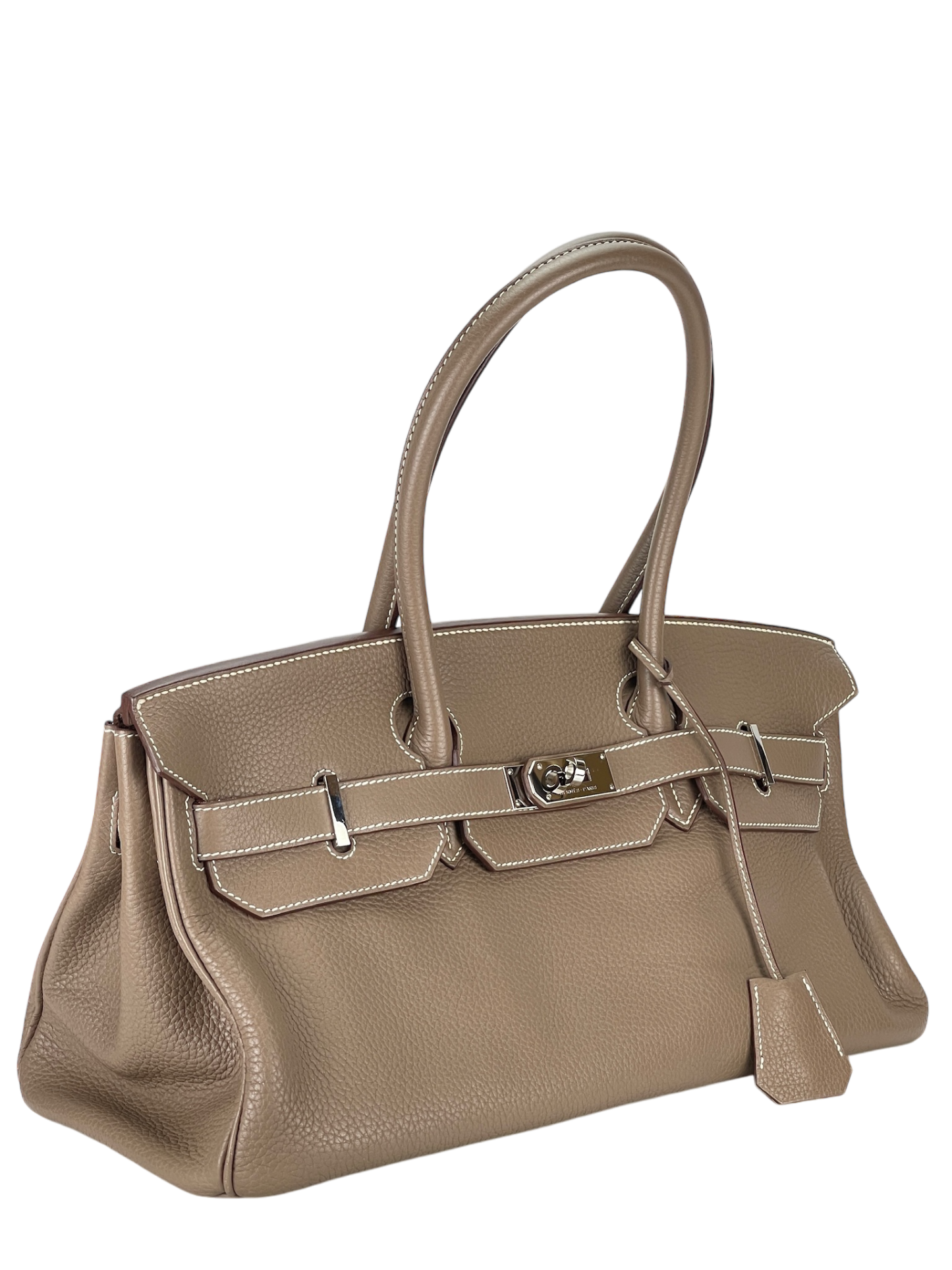 HERMES - Etoupe TC Shoulder Birkin Bag