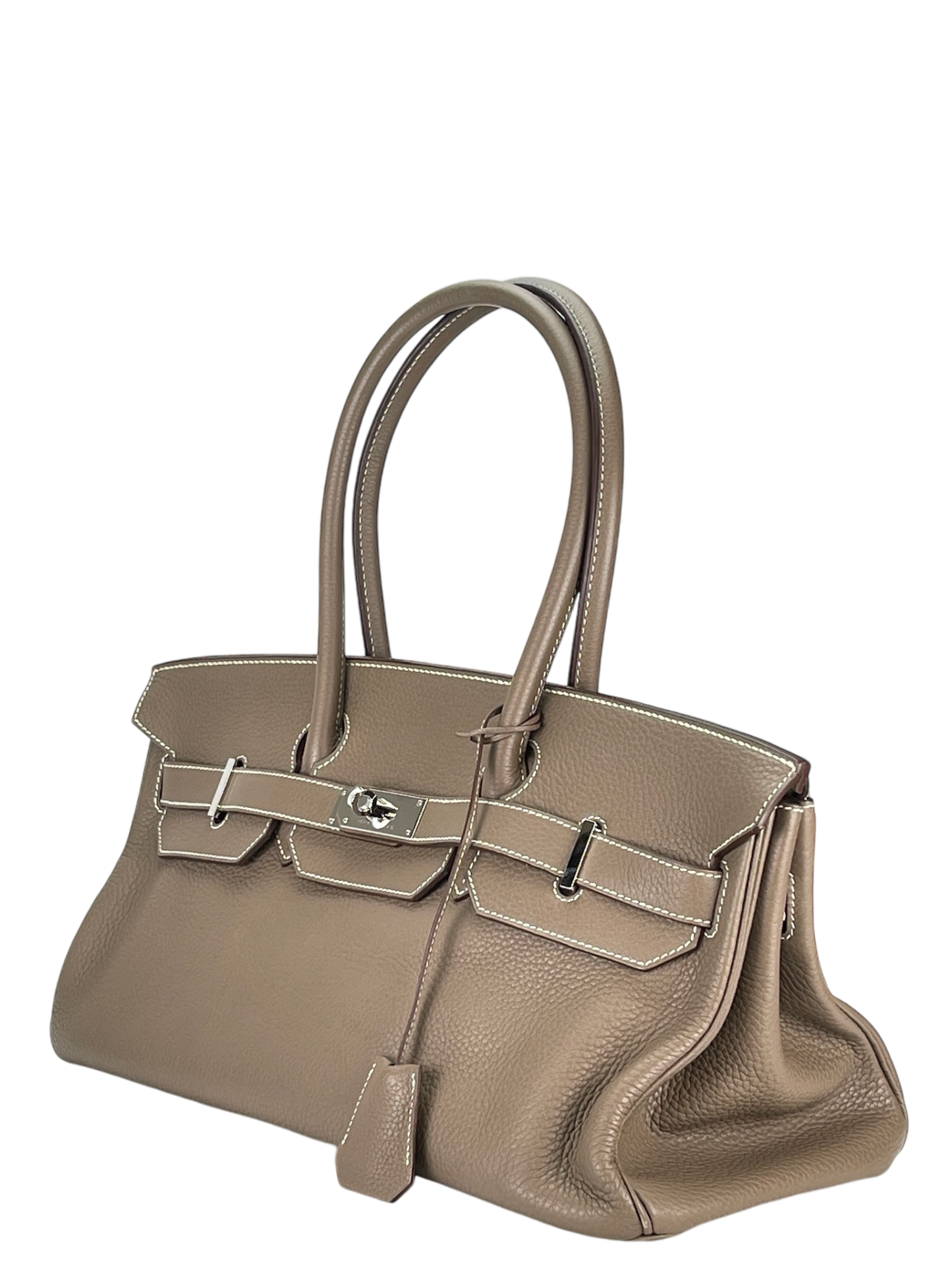 HERMES - Etoupe TC Shoulder Birkin Bag