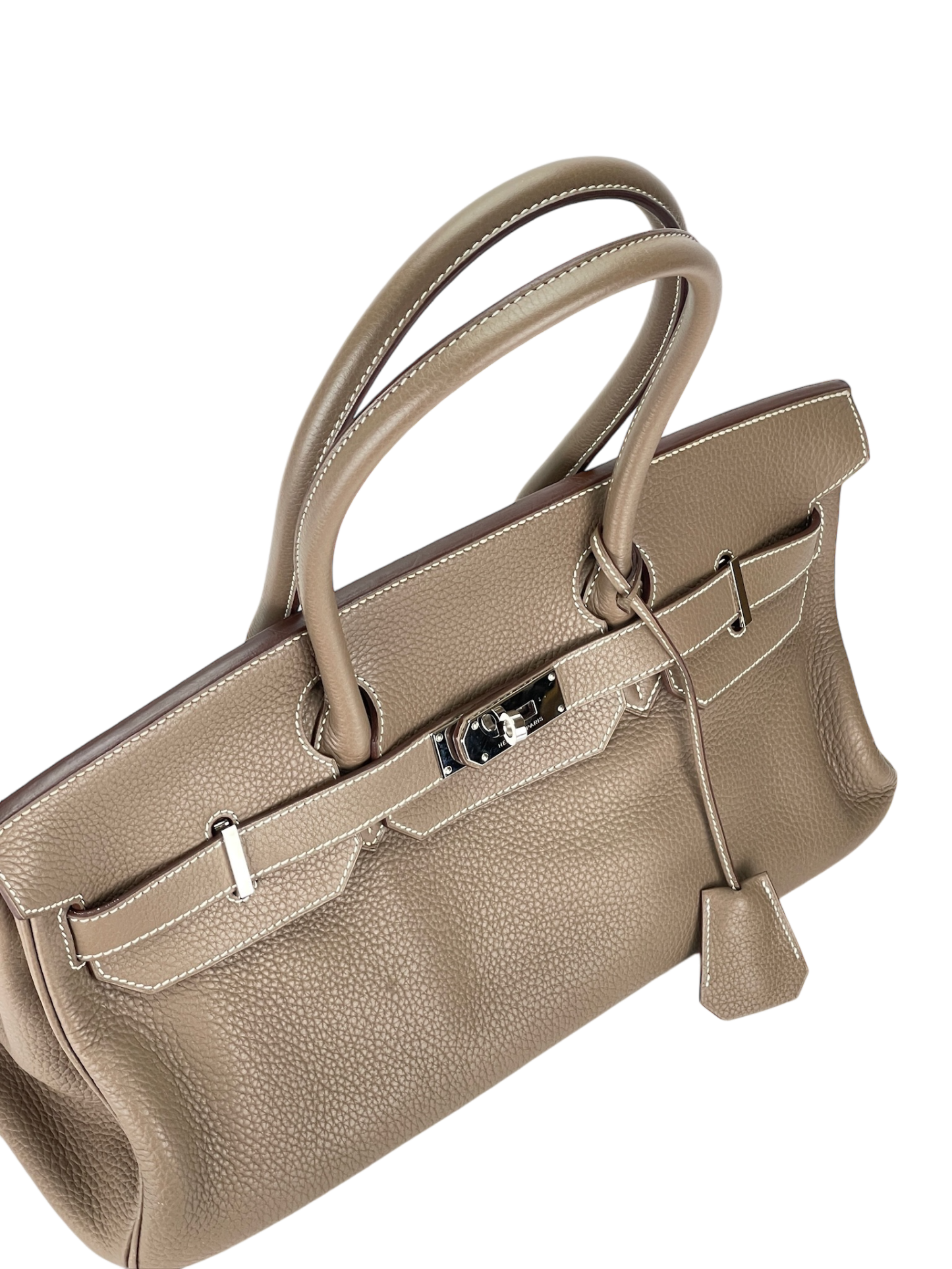 HERMES - Etoupe TC Shoulder Birkin Bag