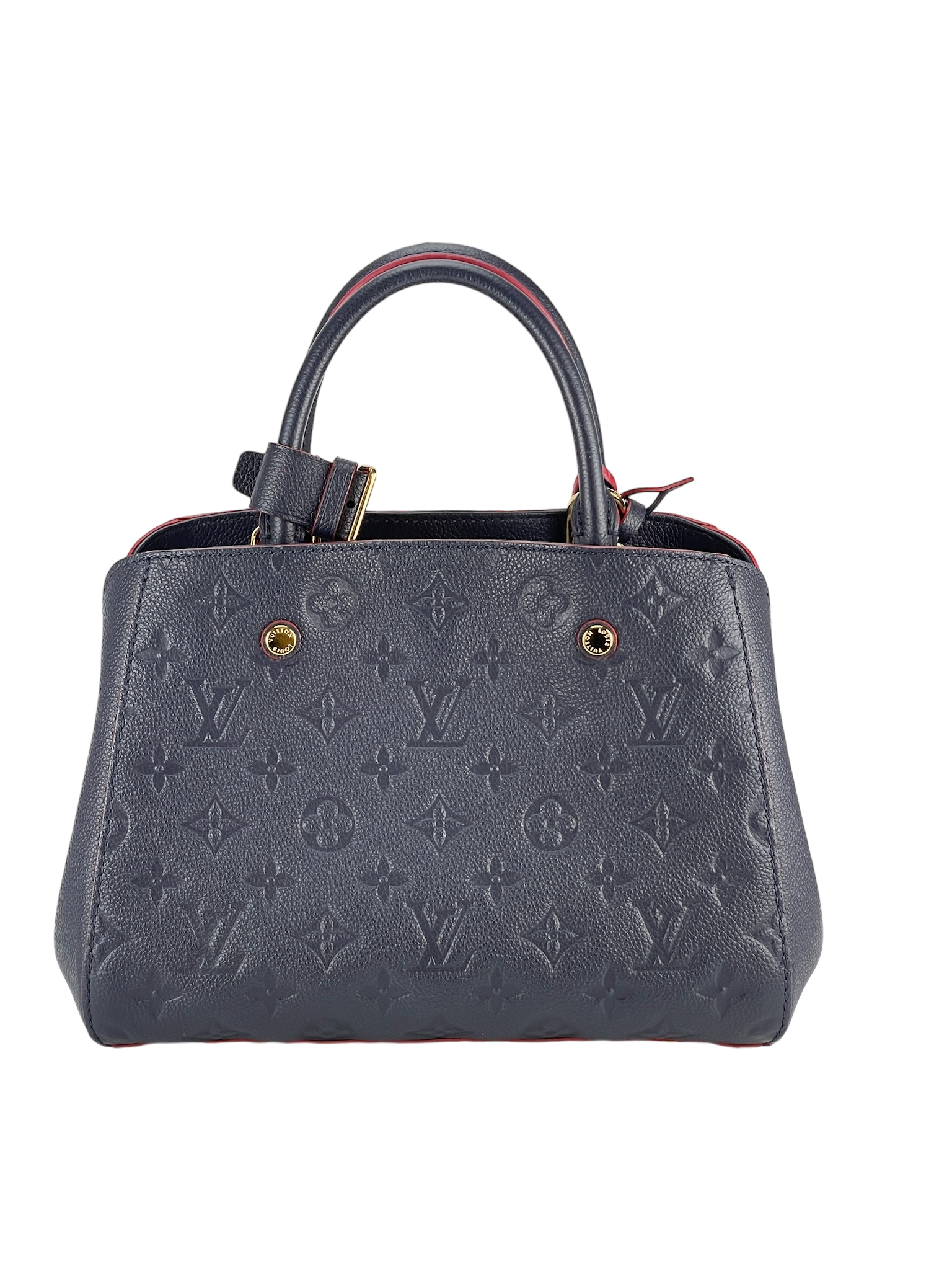 LOUIS VUITTON - Blue Empreinte Montaigne 2way Bag
