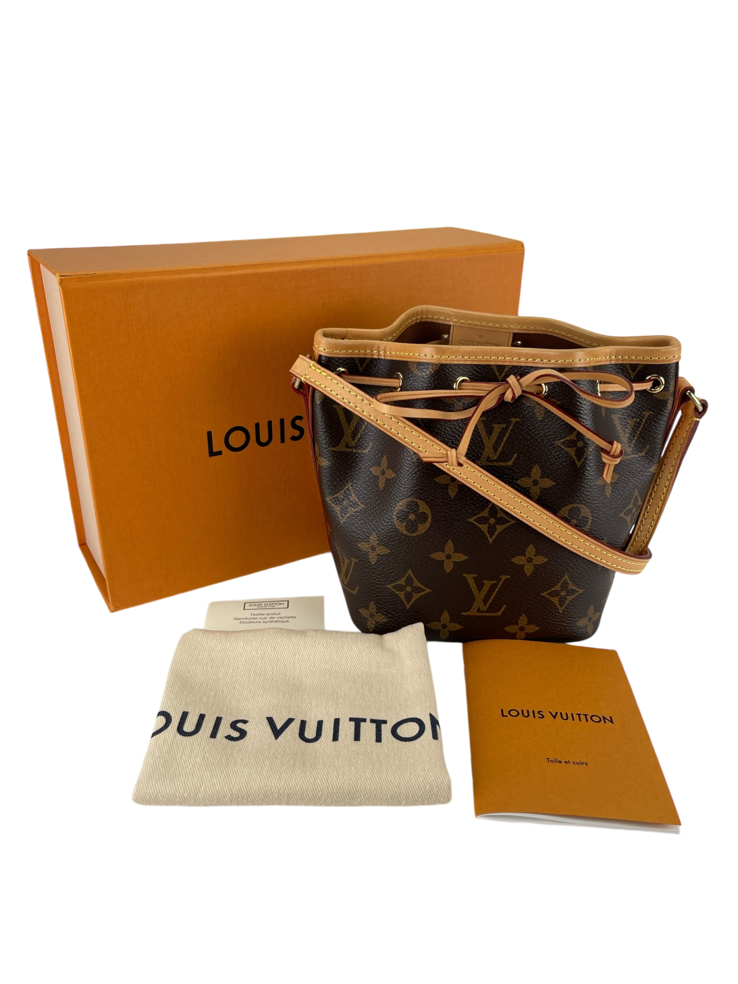 LOUIS VUITTON - Monogram Nano Noe Shoulder Bag