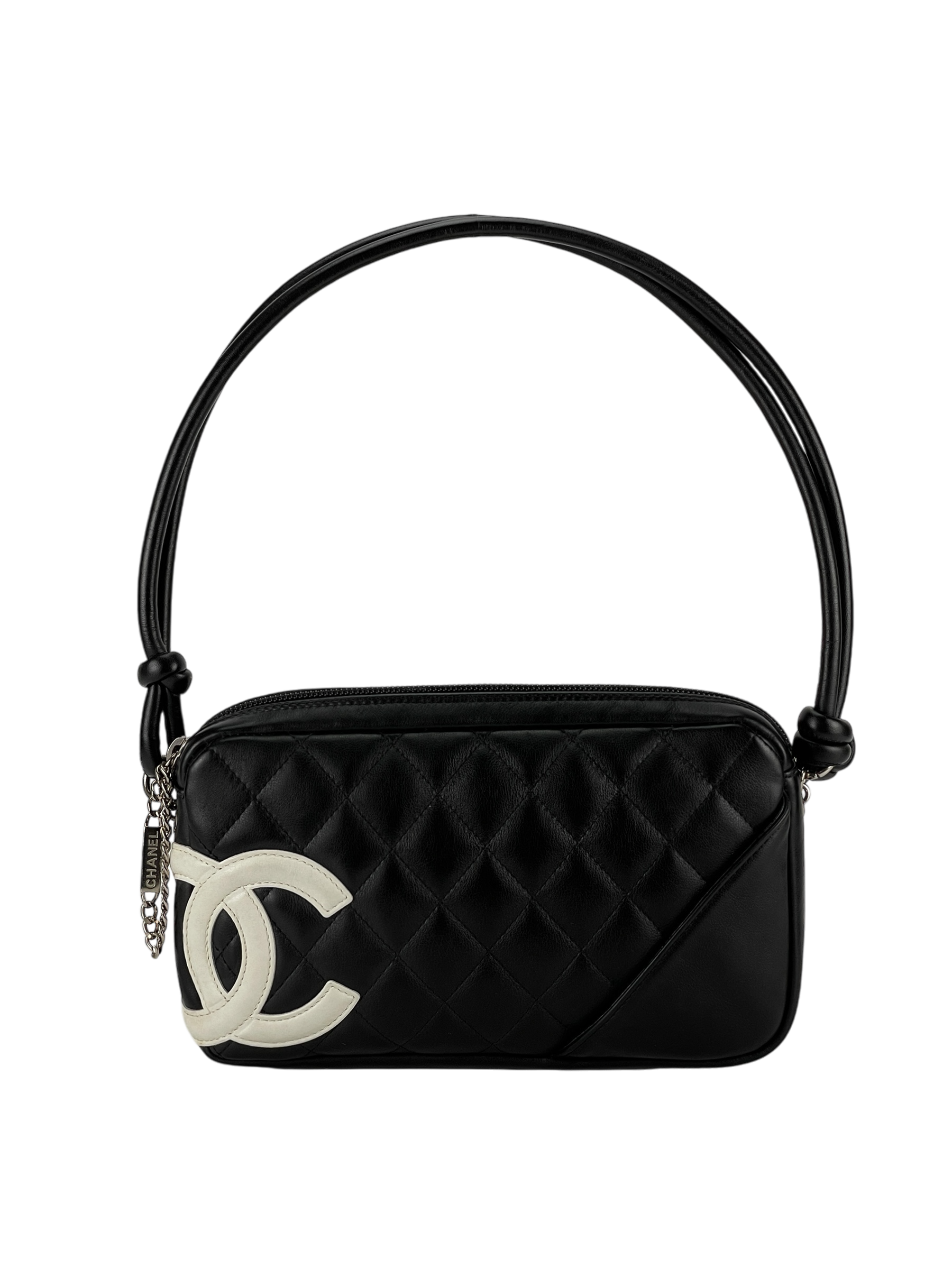 CHANEL - Black Cambon Shoulder Bag