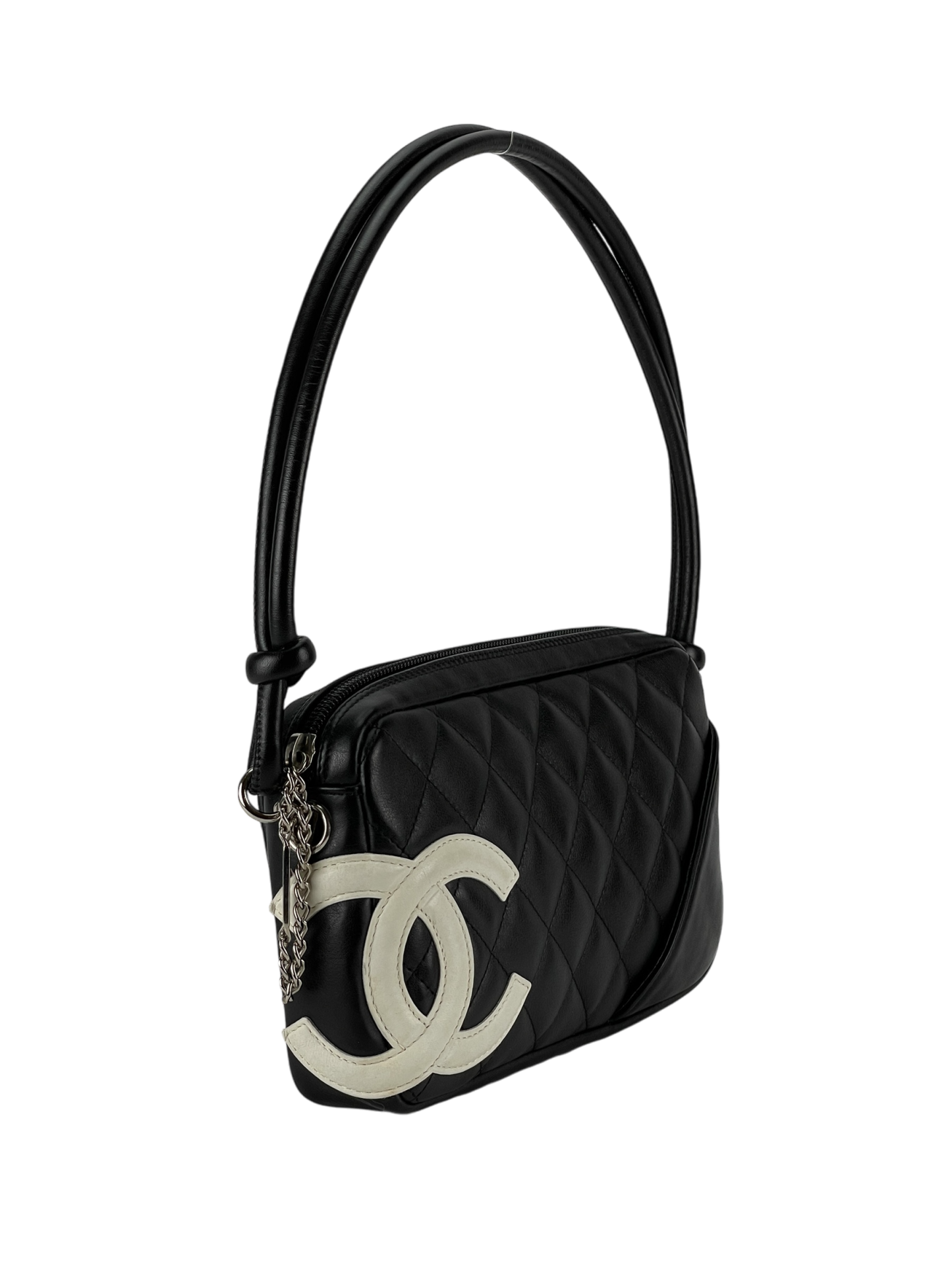 CHANEL - Black Cambon Shoulder Bag