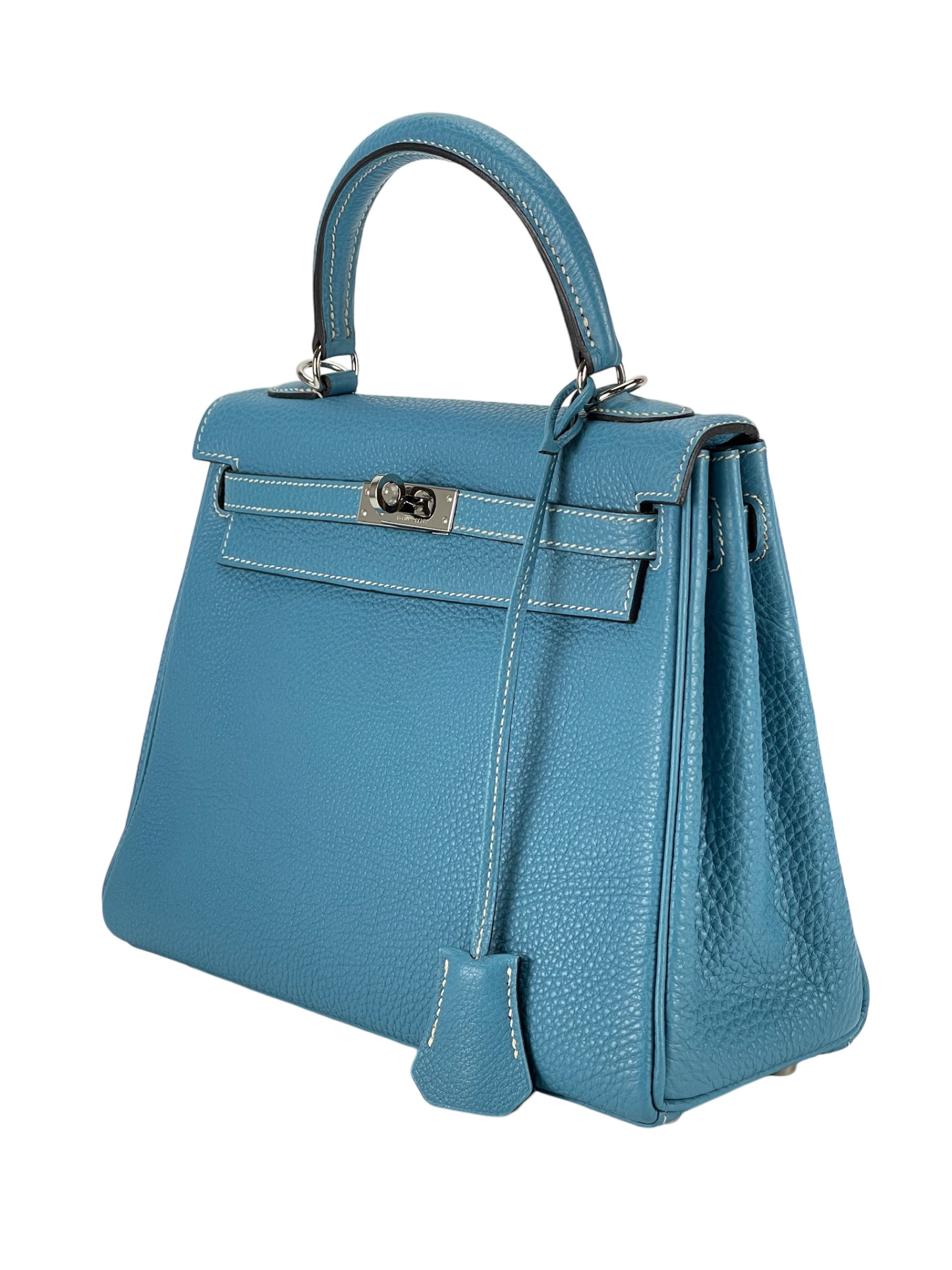 HERMES - Togo Blue jean Kelly25 Bag