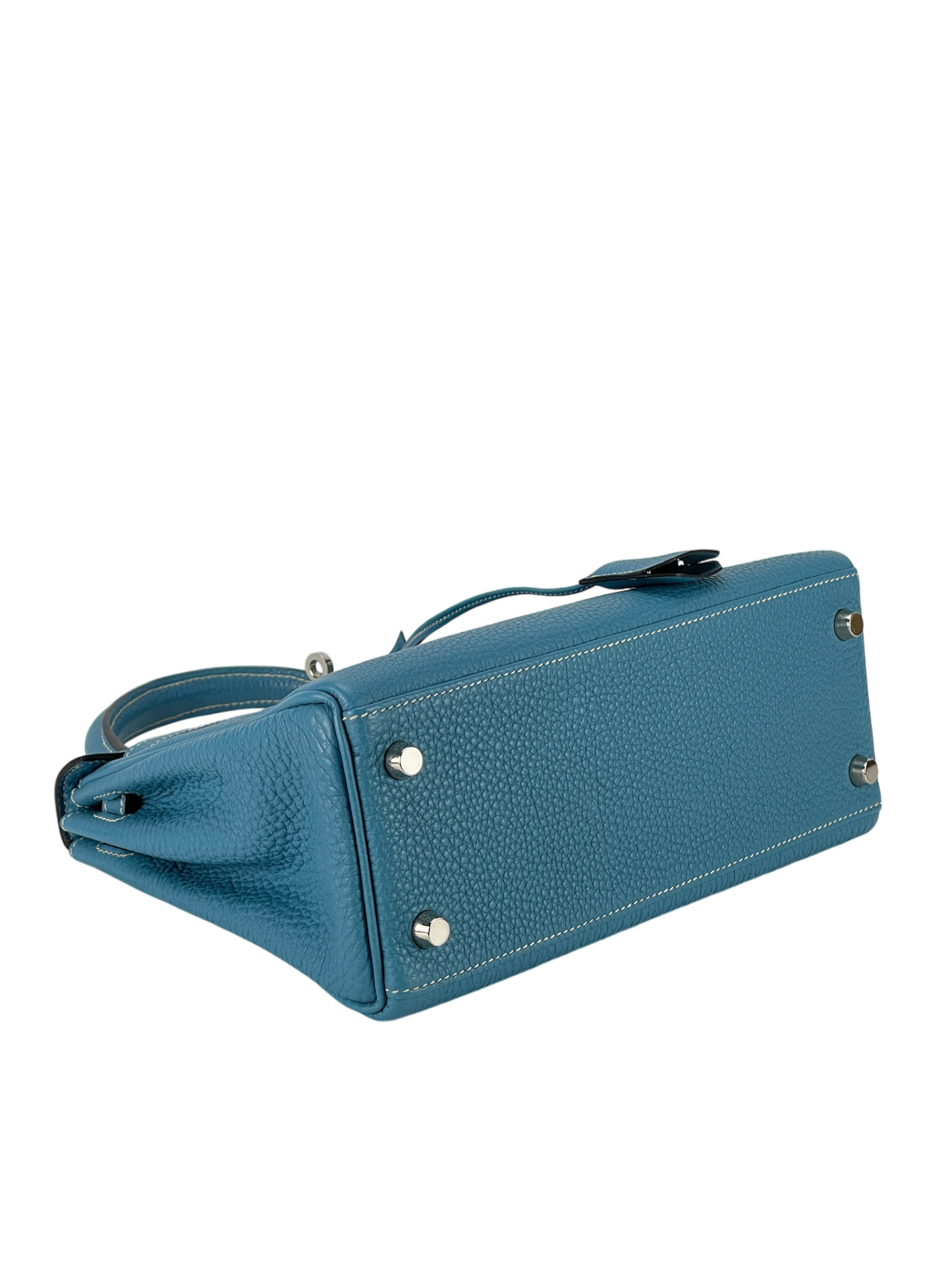 HERMES - Togo Blue jean Kelly25 Bag