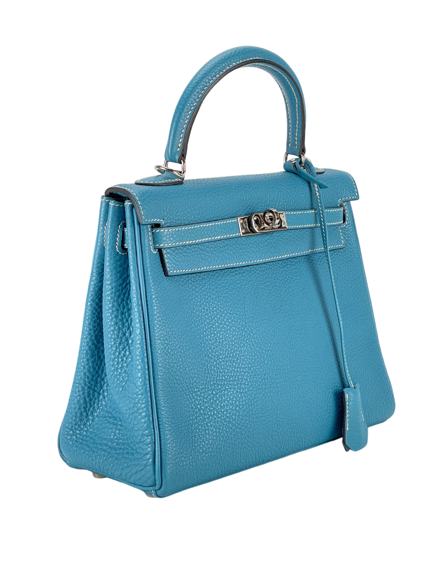 HERMES - Togo Blue jean Kelly25 Bag