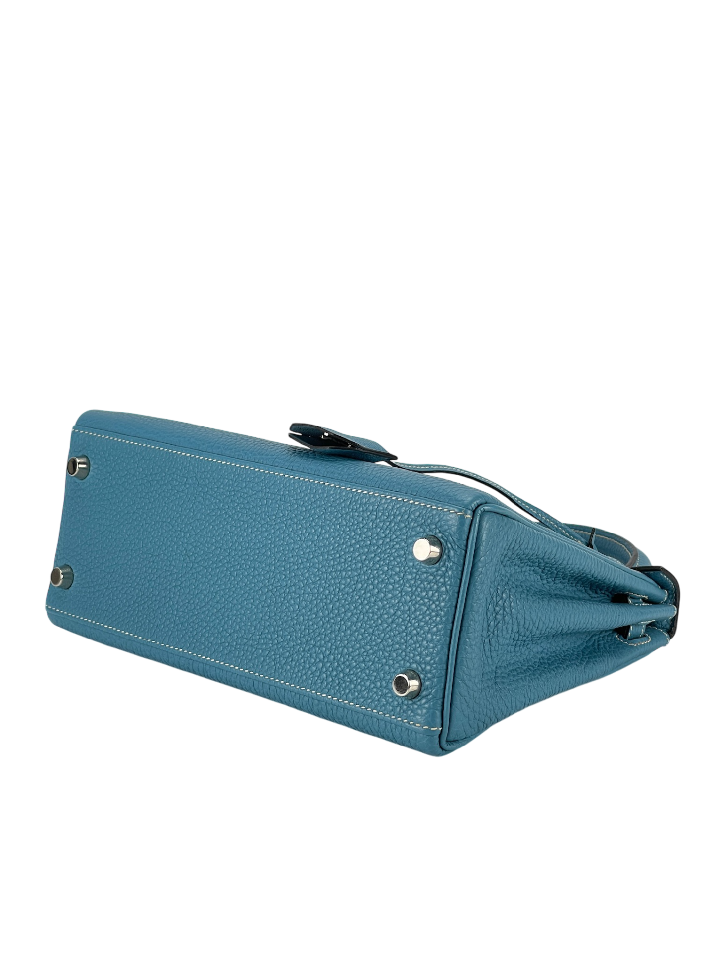 HERMES - Togo Blue jean Kelly25 Bag