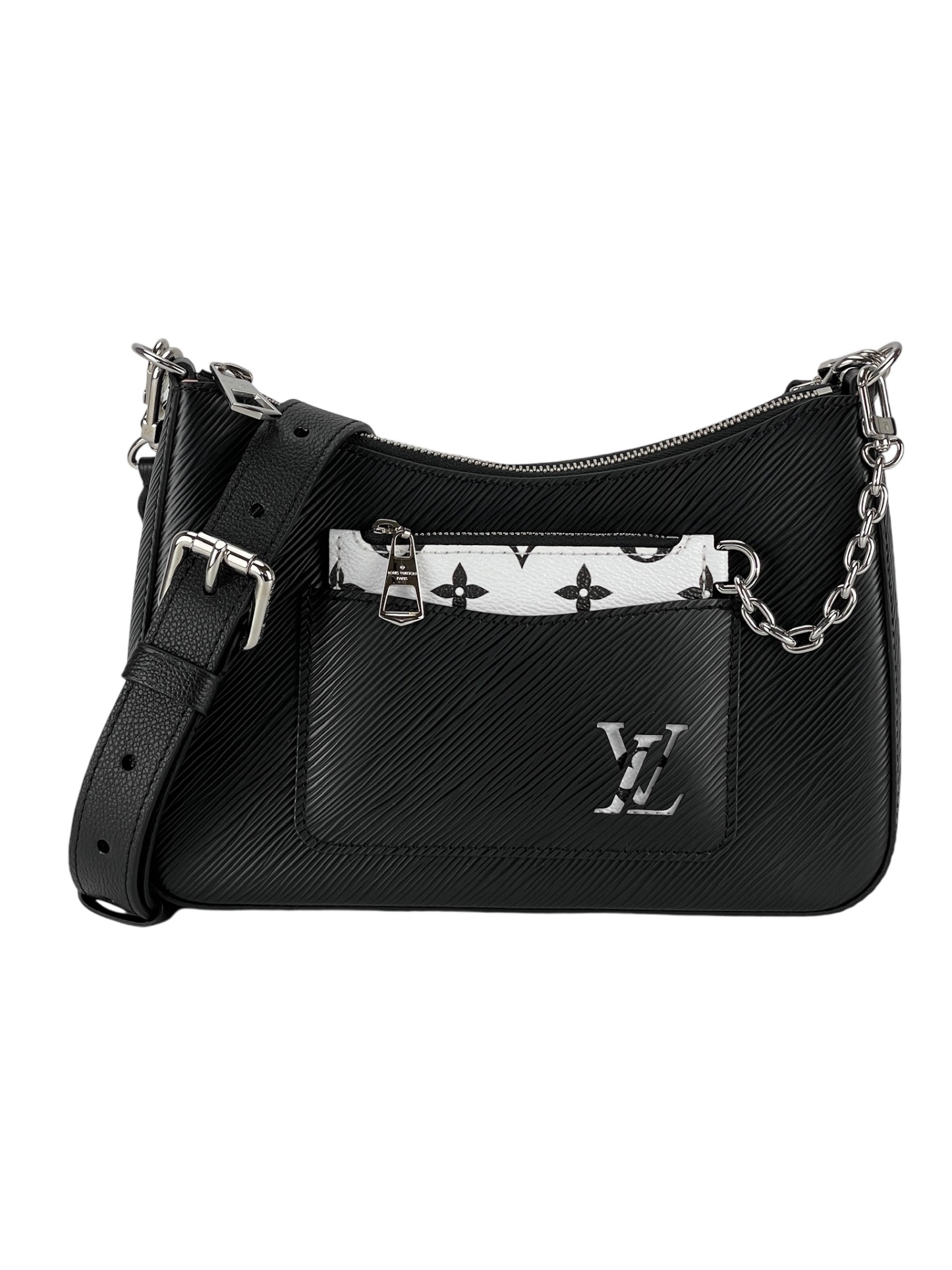 LOUIS VUITTON - Epi Malerini Noir 2way Shoulder Bag