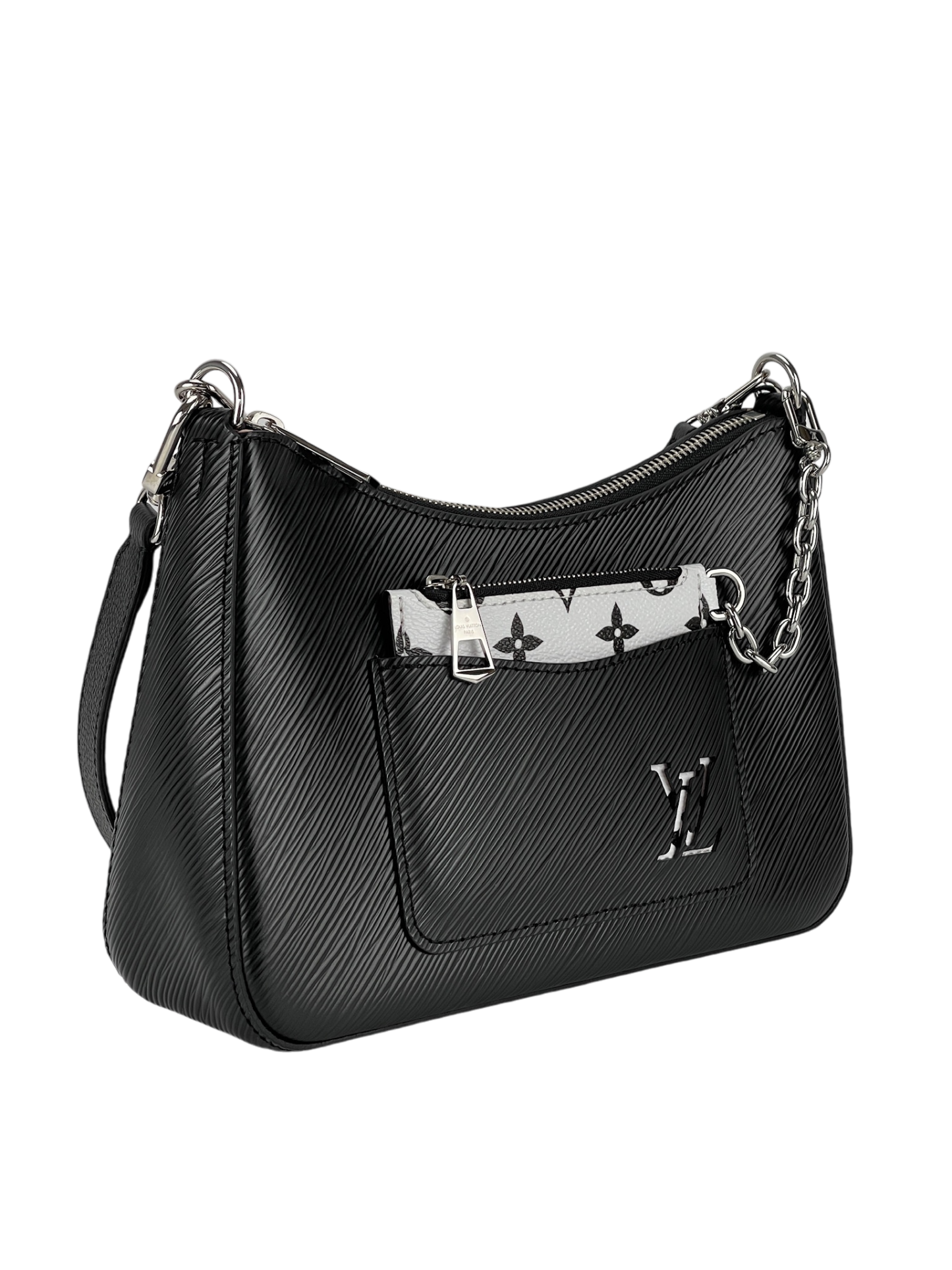 LOUIS VUITTON - Epi Malerini Noir 2way Shoulder Bag