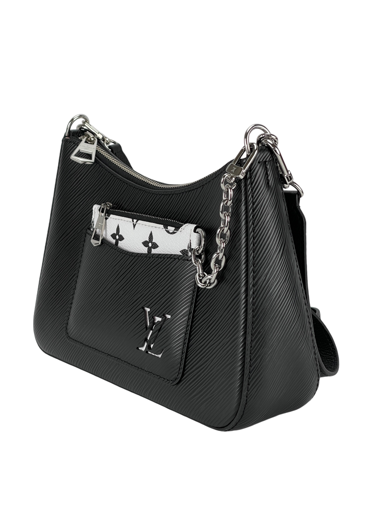 LOUIS VUITTON - Epi Malerini Noir 2way Shoulder Bag