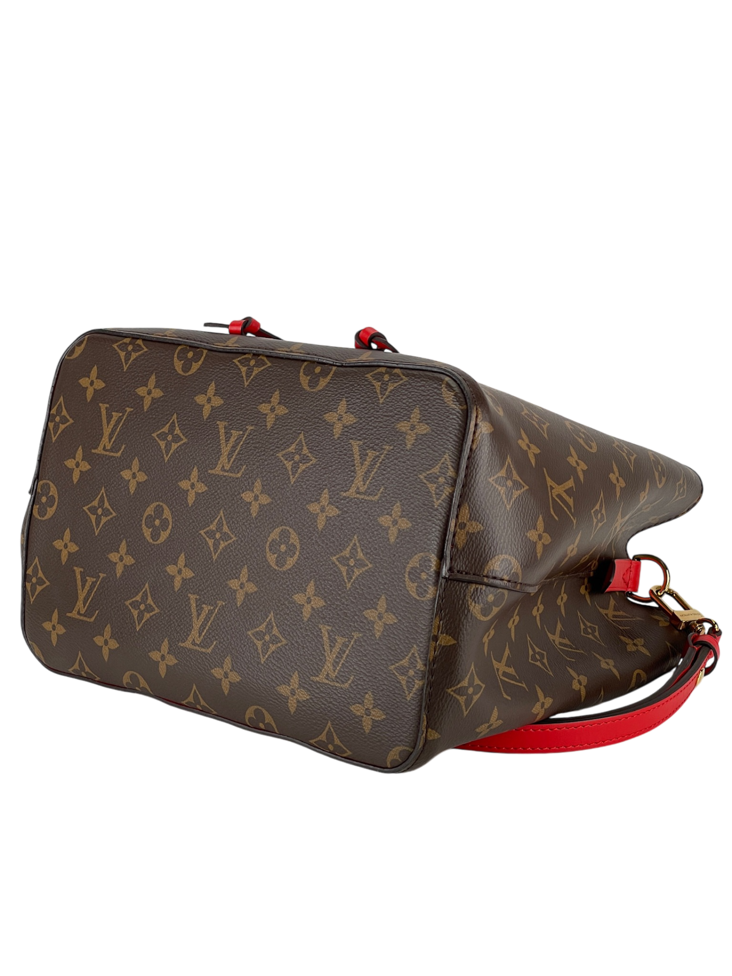 LOUIS VUITTON - Red Neo Bucket MM Shoulder Bag