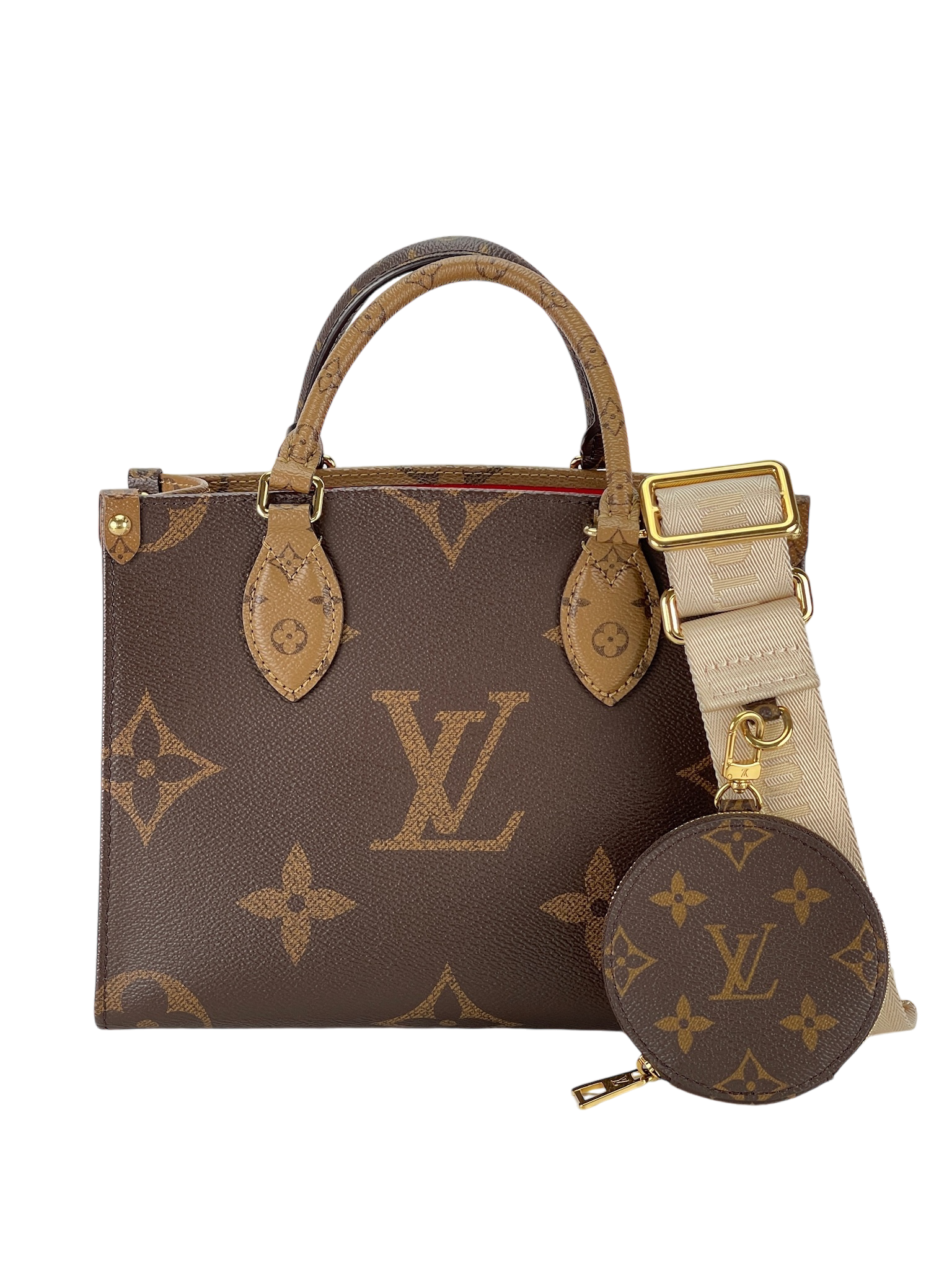 LOUIS VUITTON - Monogram Reverse on the go PM Bag