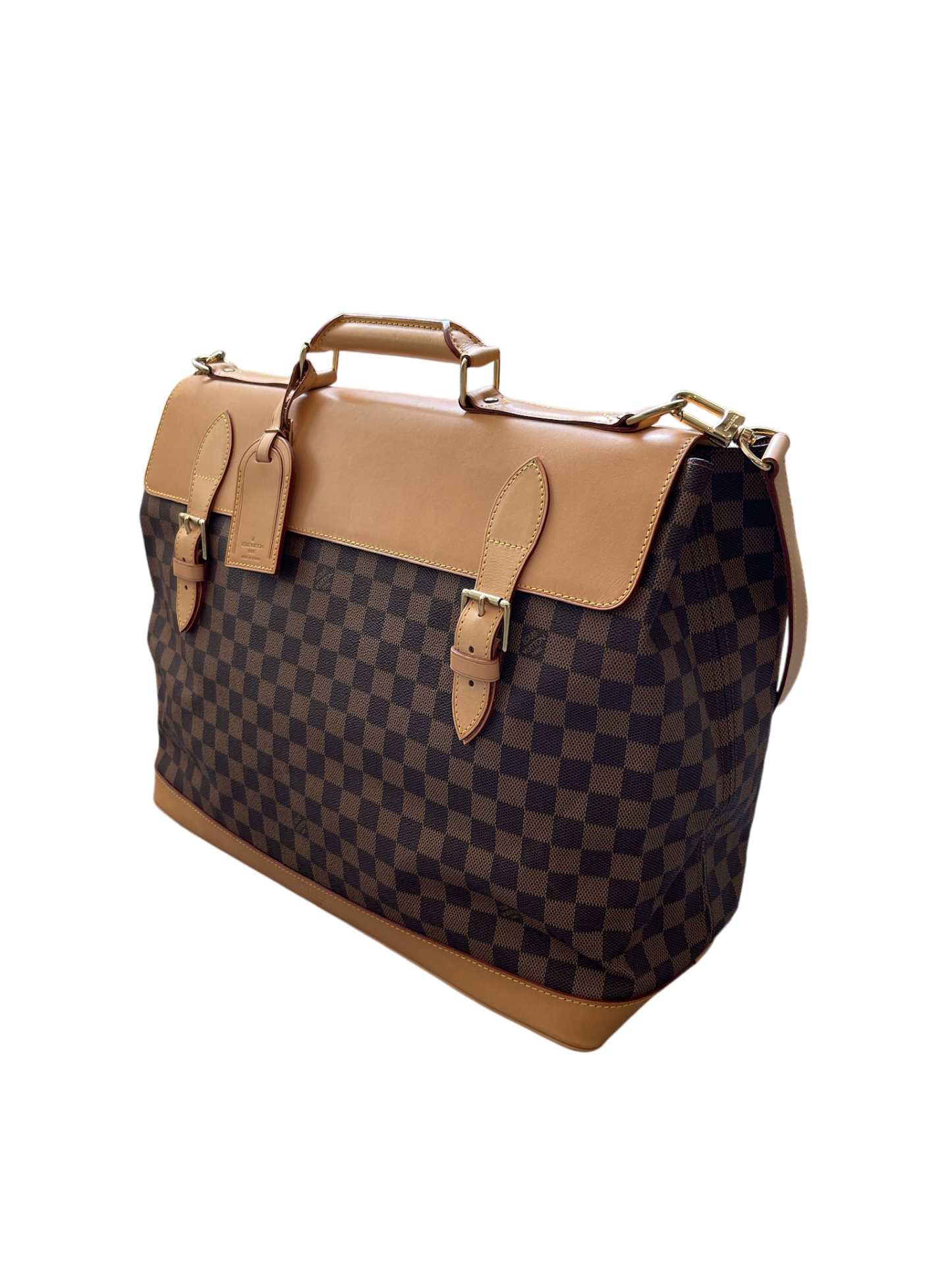LOUIS VUITTON - 100th Limited Clipper Damier Ebene Boston Bag