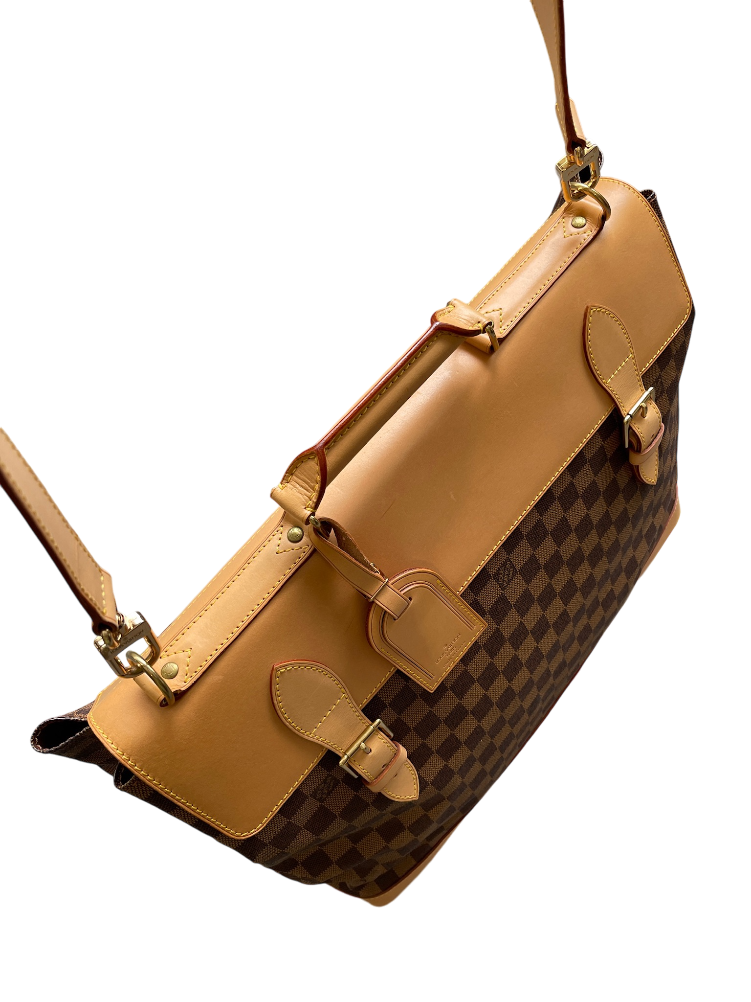 LOUIS VUITTON - 100th Limited Clipper Damier Ebene Boston Bag