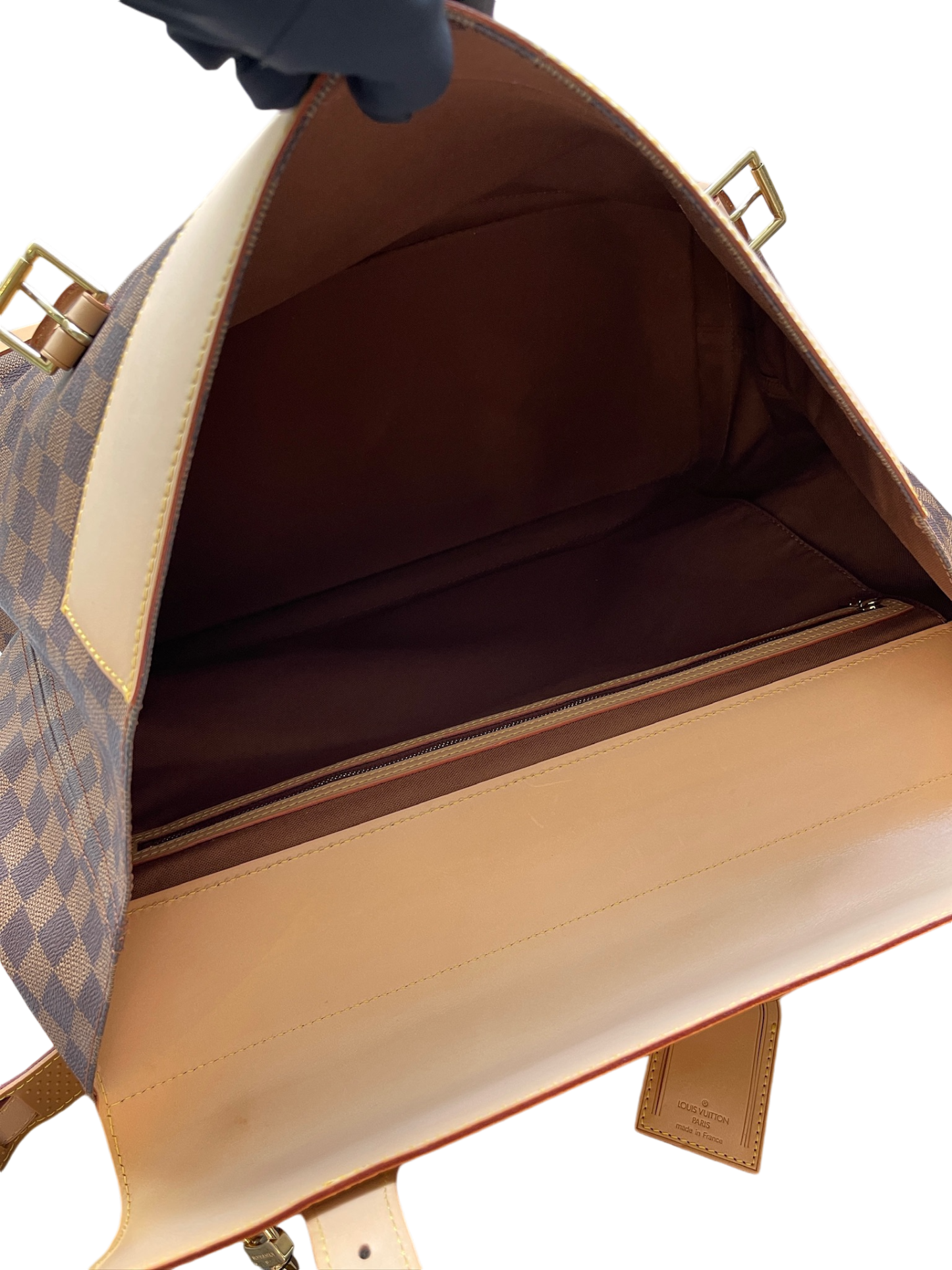 LOUIS VUITTON - 100th Limited Clipper Damier Ebene Boston Bag