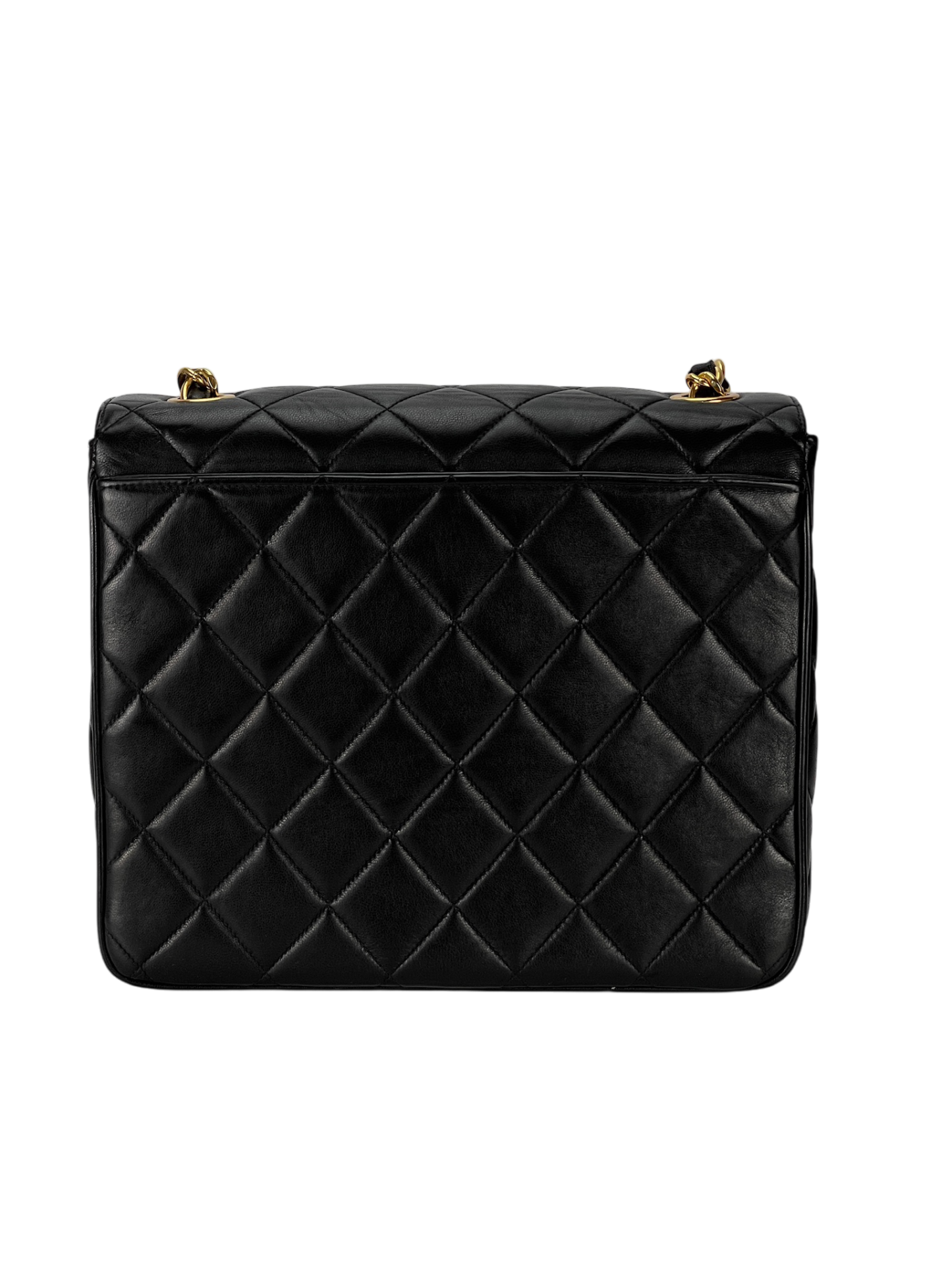 CHANEL - Matelasse Lambskin Chain Shoulder Bag