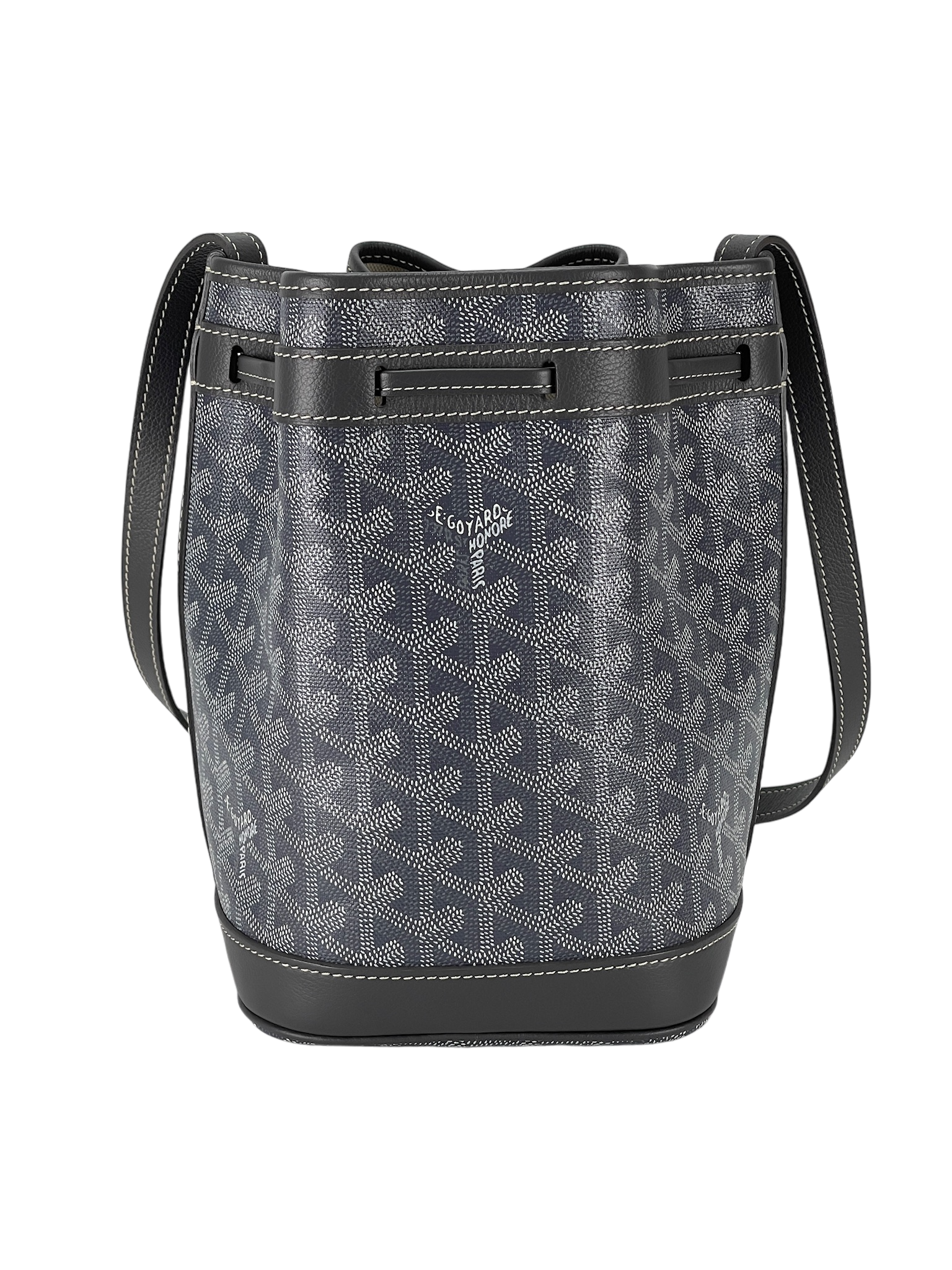 GOYARD - Petit Flot Bucket Bag Grey