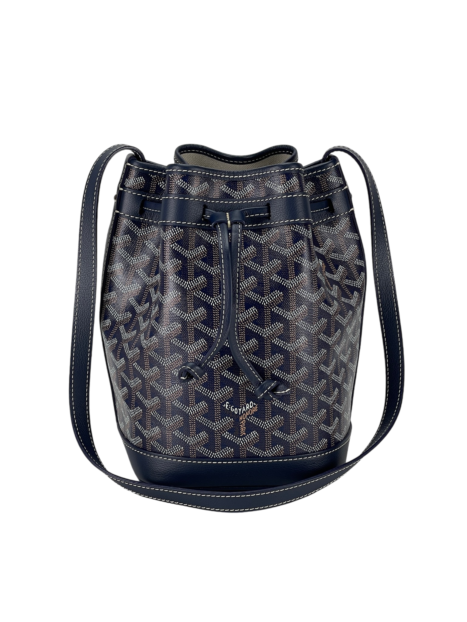 GOYARD - Petit Flot Bucket Bag Blue