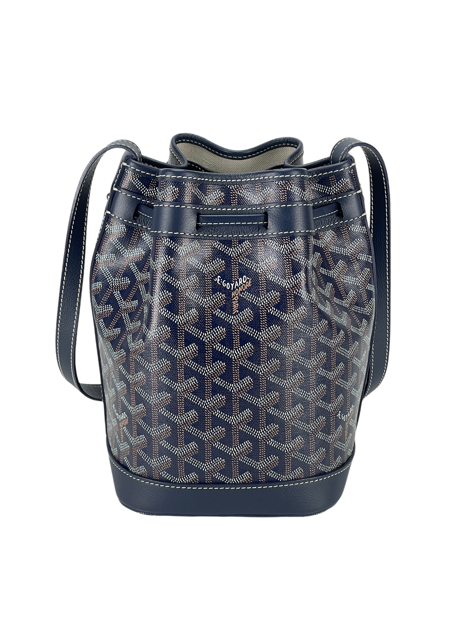 GOYARD - Petit Flot Bucket Bag Blue