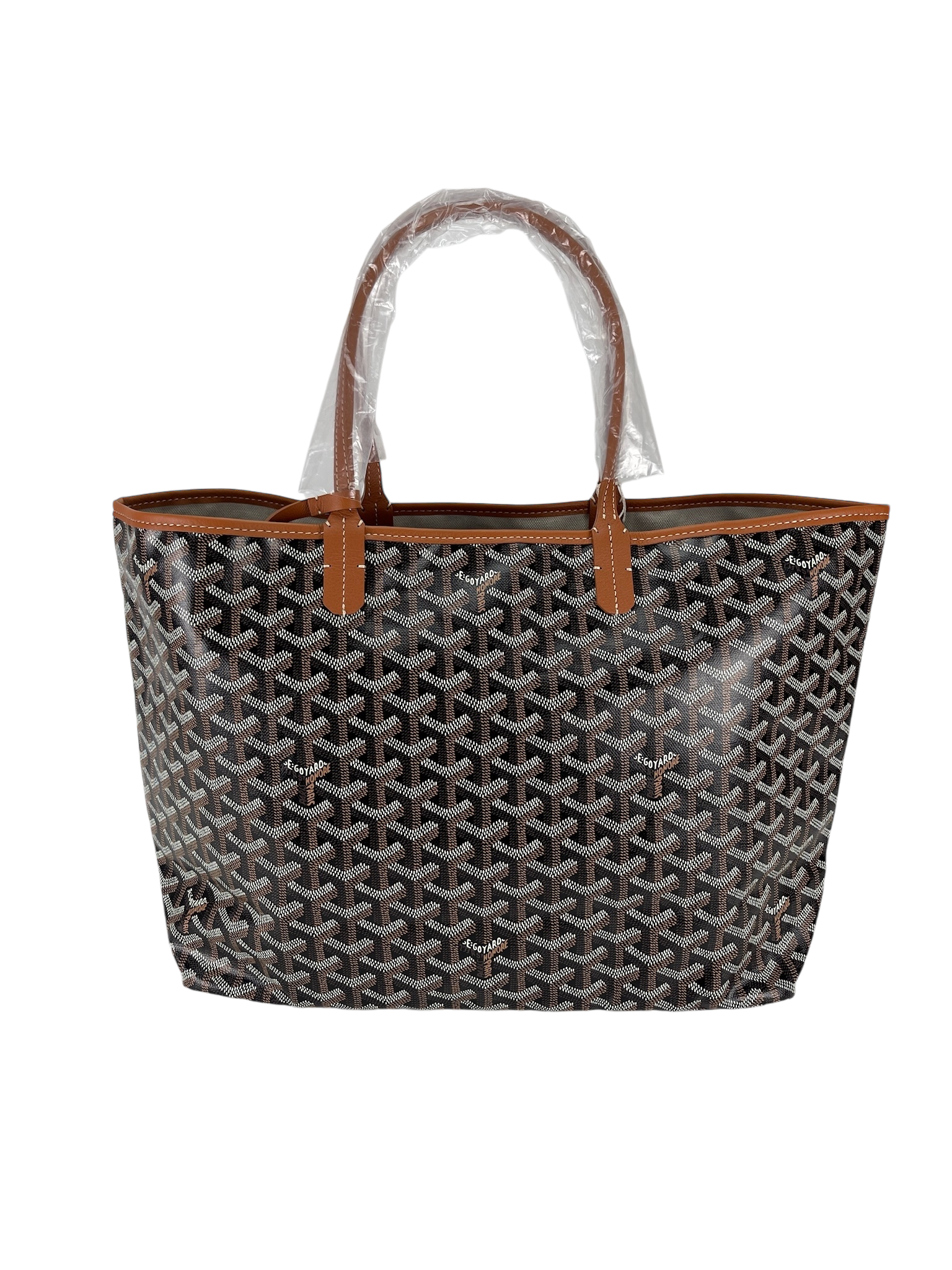 GOYARD - Saint Louis PM Tote Bag Black & Tan