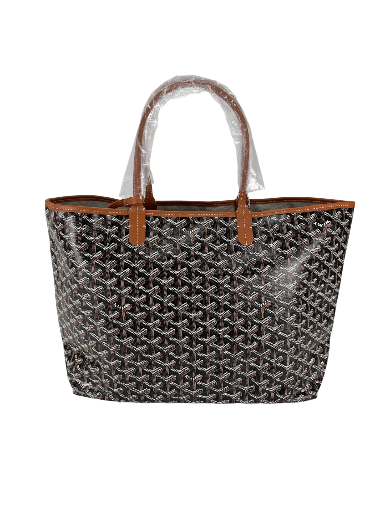 GOYARD - Saint Louis PM Tote Bag Black & Tan