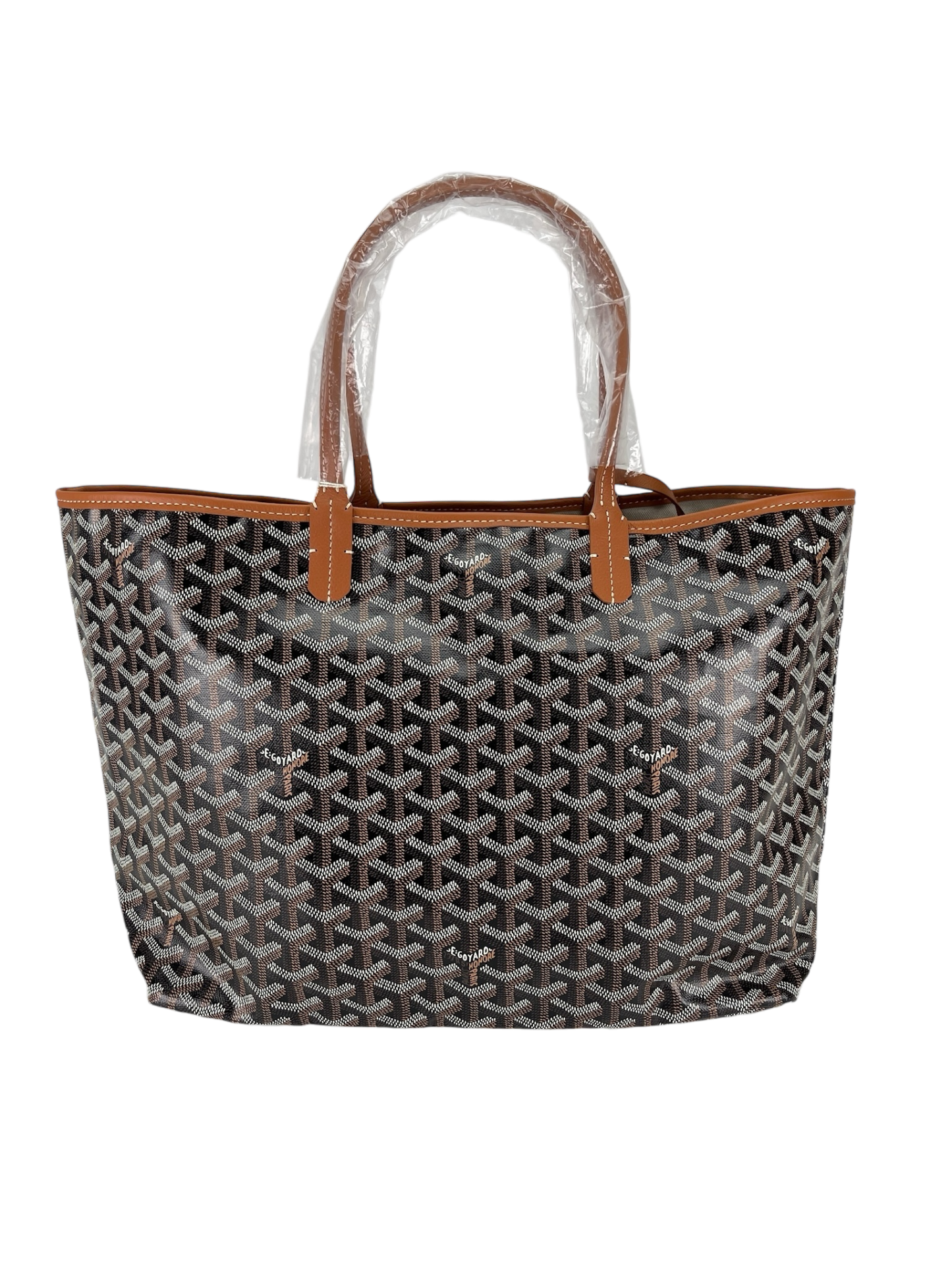 GOYARD - Saint Louis PM Tote Bag Black & Tan