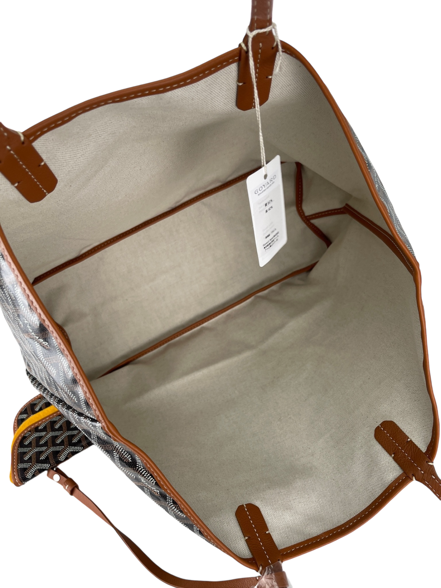 GOYARD - Saint Louis PM Tote Bag Black & Tan