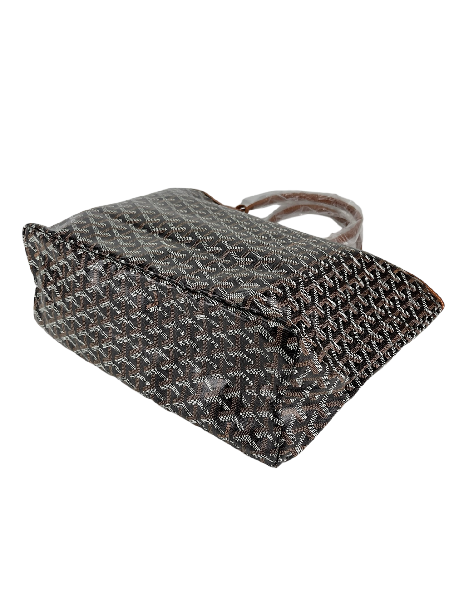 GOYARD - Saint Louis PM Tote Bag Black & Tan