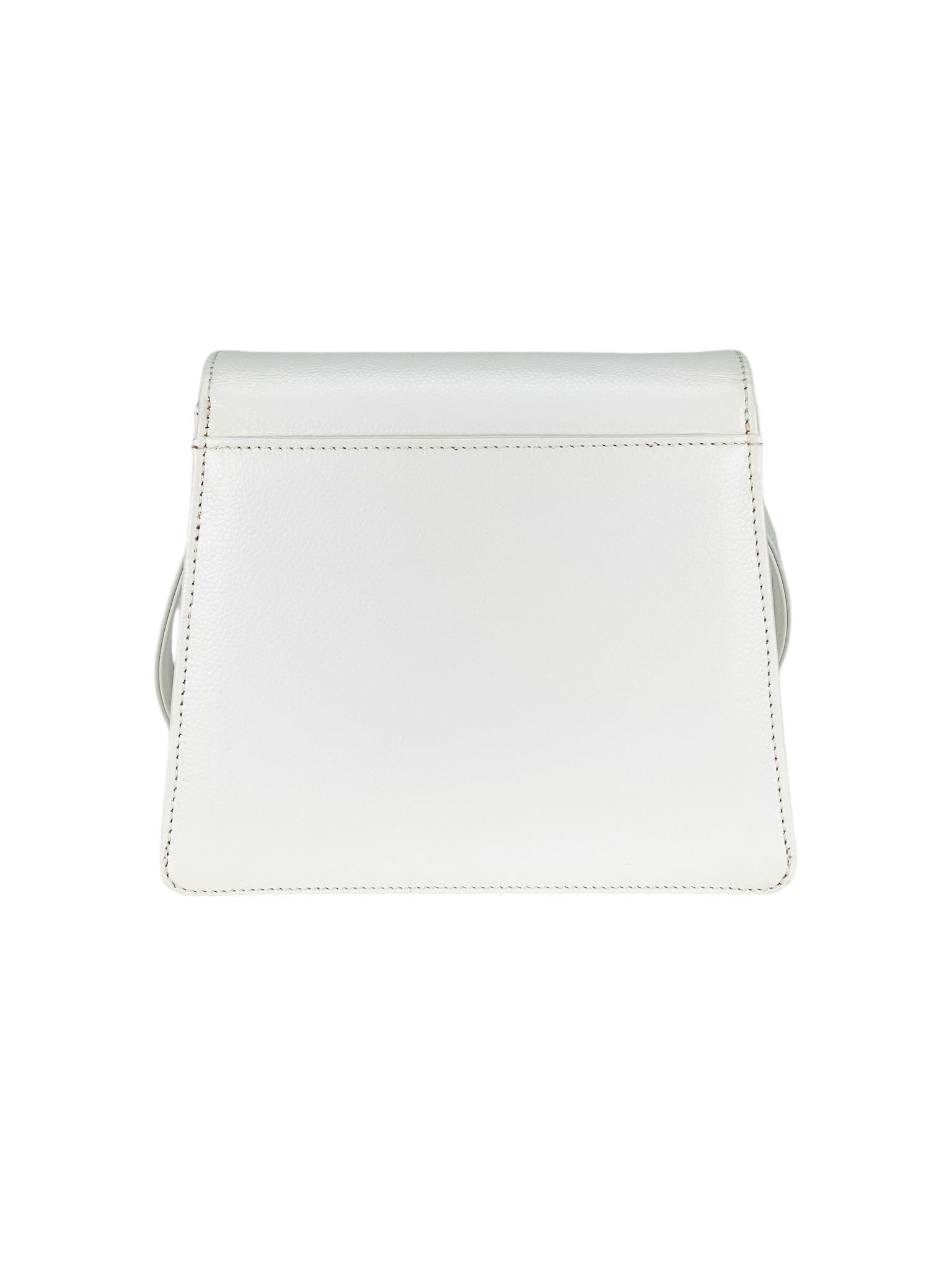 CHANEL - White Caviar Mini Satchel Shoulder Bag