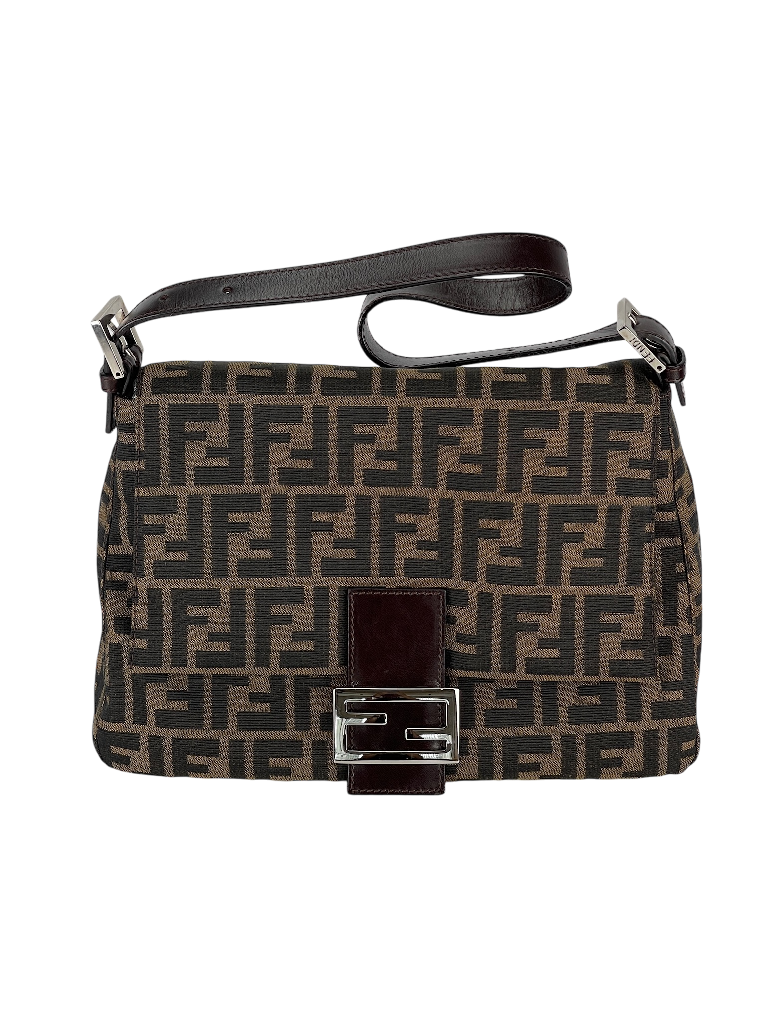 FENDI - Zucca Mamma Baguette Bag