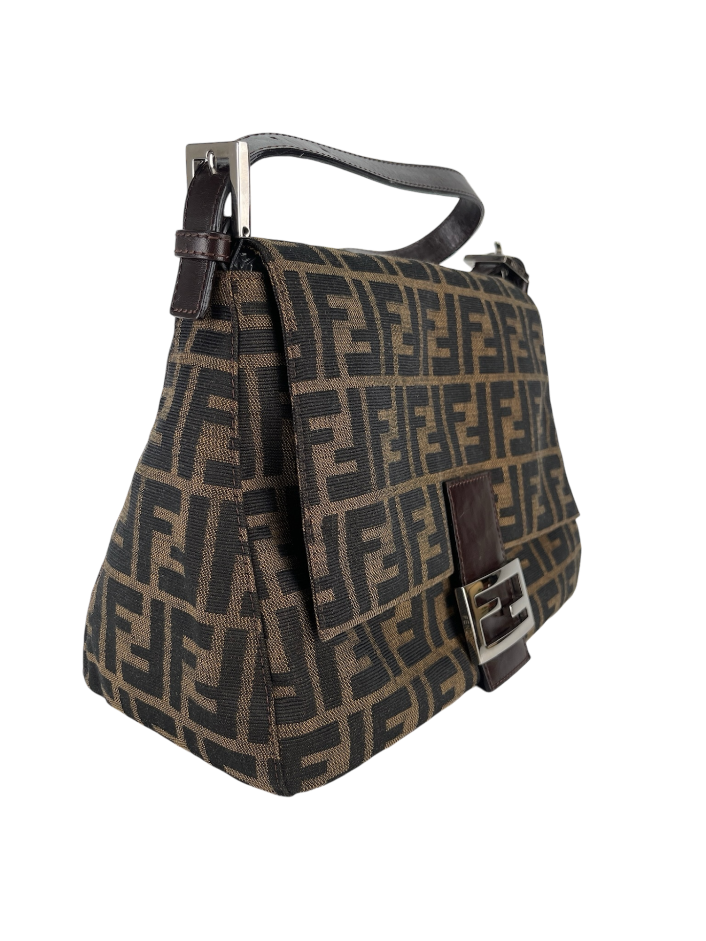 FENDI - Zucca Mamma Baguette Bag