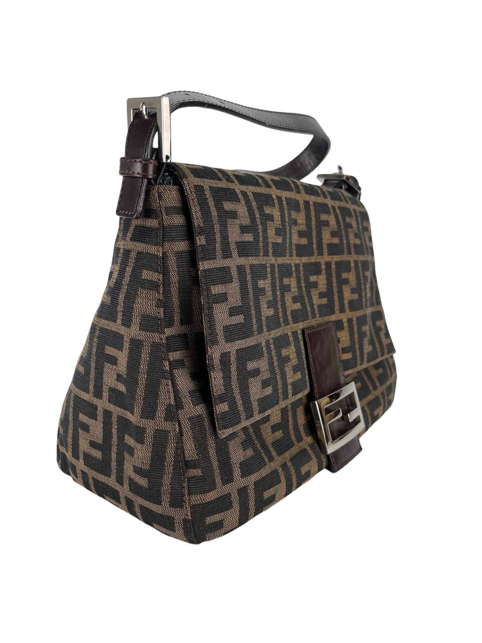 FENDI - Zucca Mamma Baguette Bag