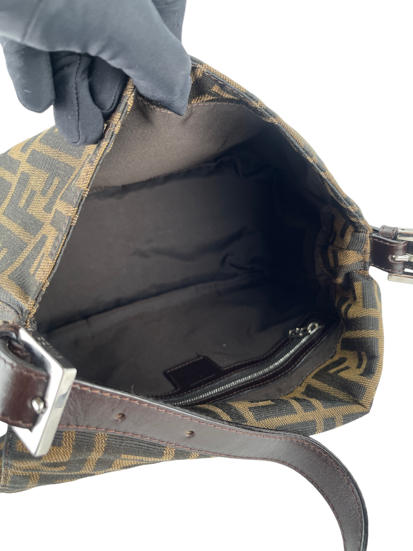 FENDI - Zucca Mamma Baguette Bag