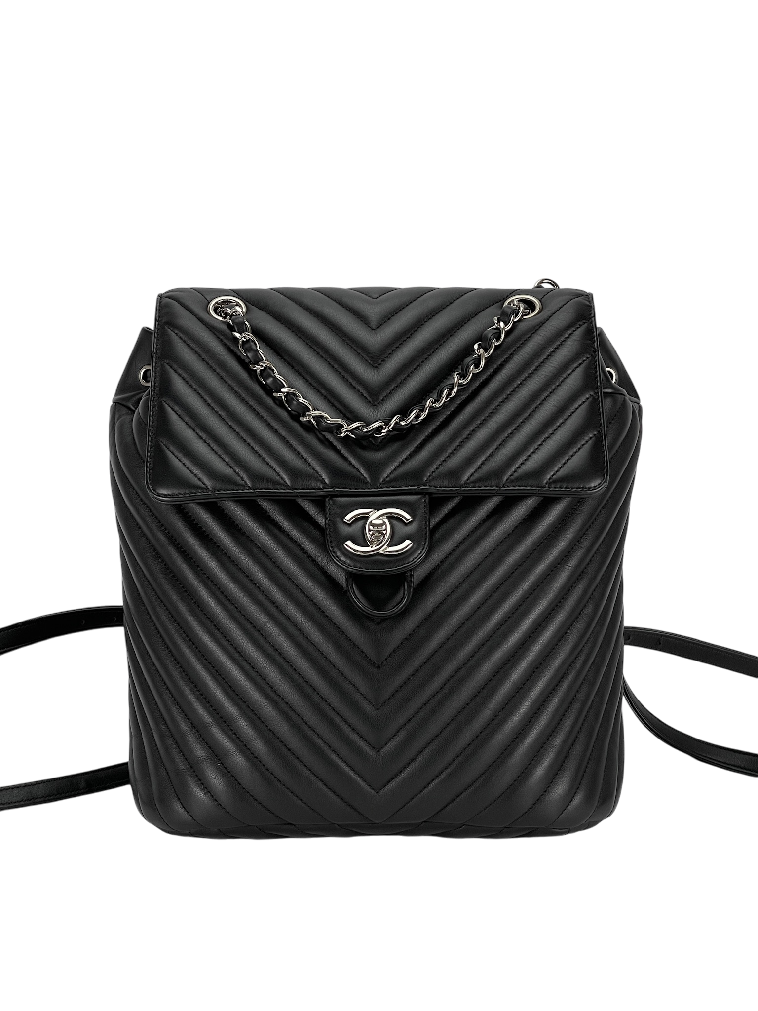 CHANEL - Urban Spirit Backpack Chevron