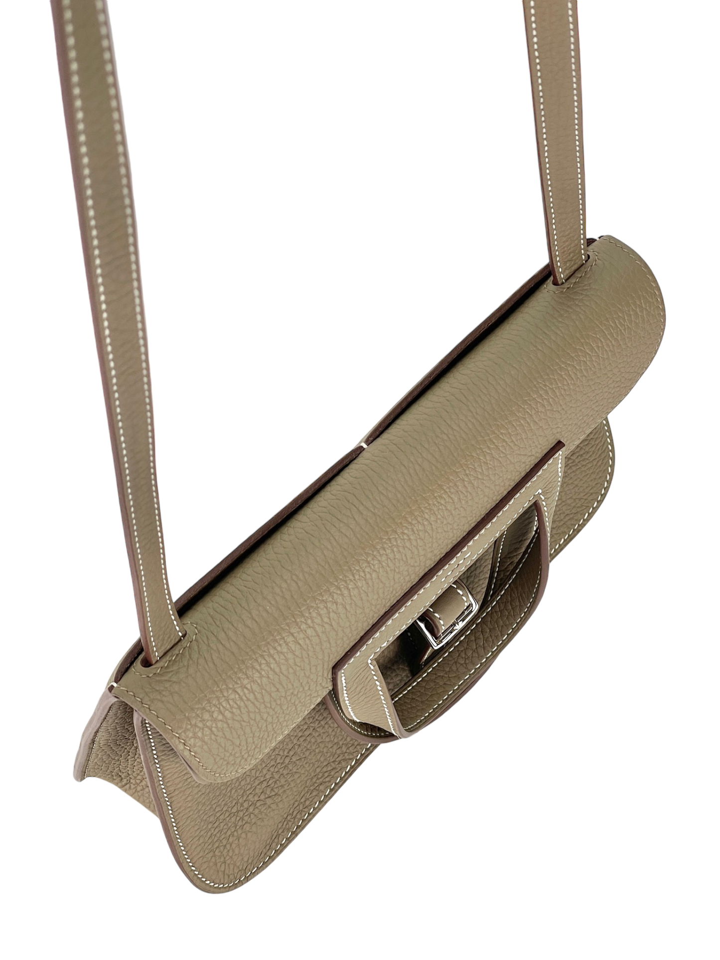 HERMES - Etoupe TC Halzan25 Bag