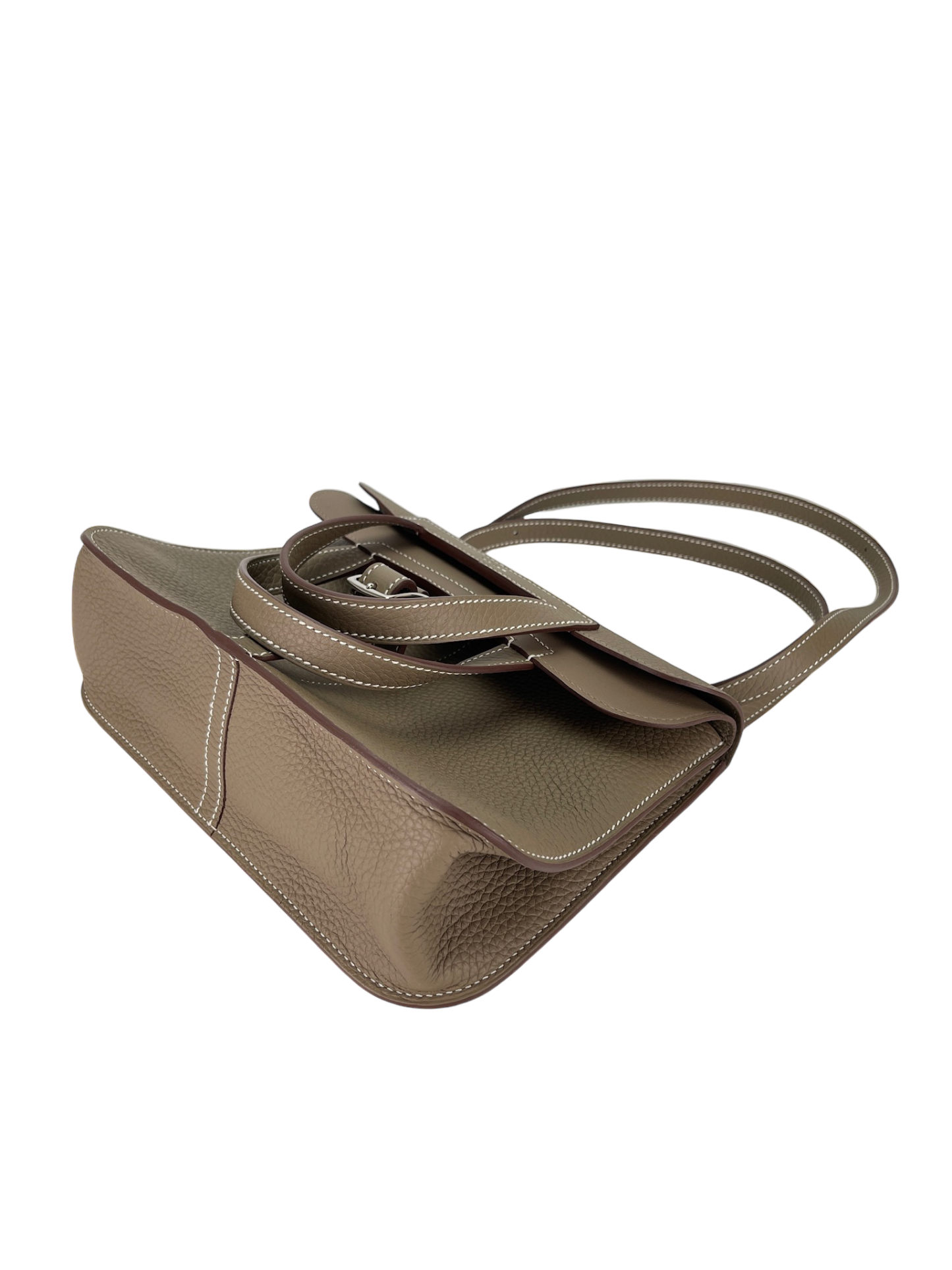 HERMES - Etoupe TC Halzan25 Bag