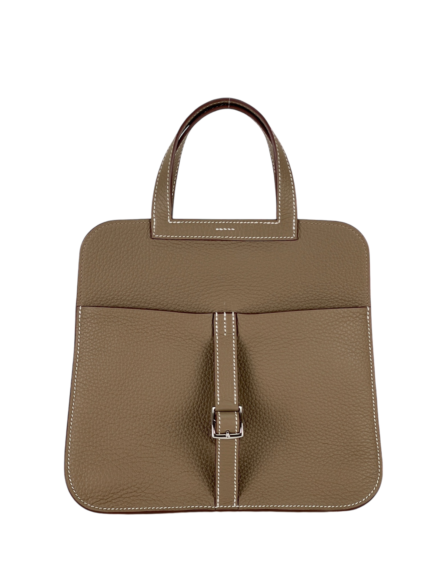 HERMES - Etoupe TC Halzan25 Bag