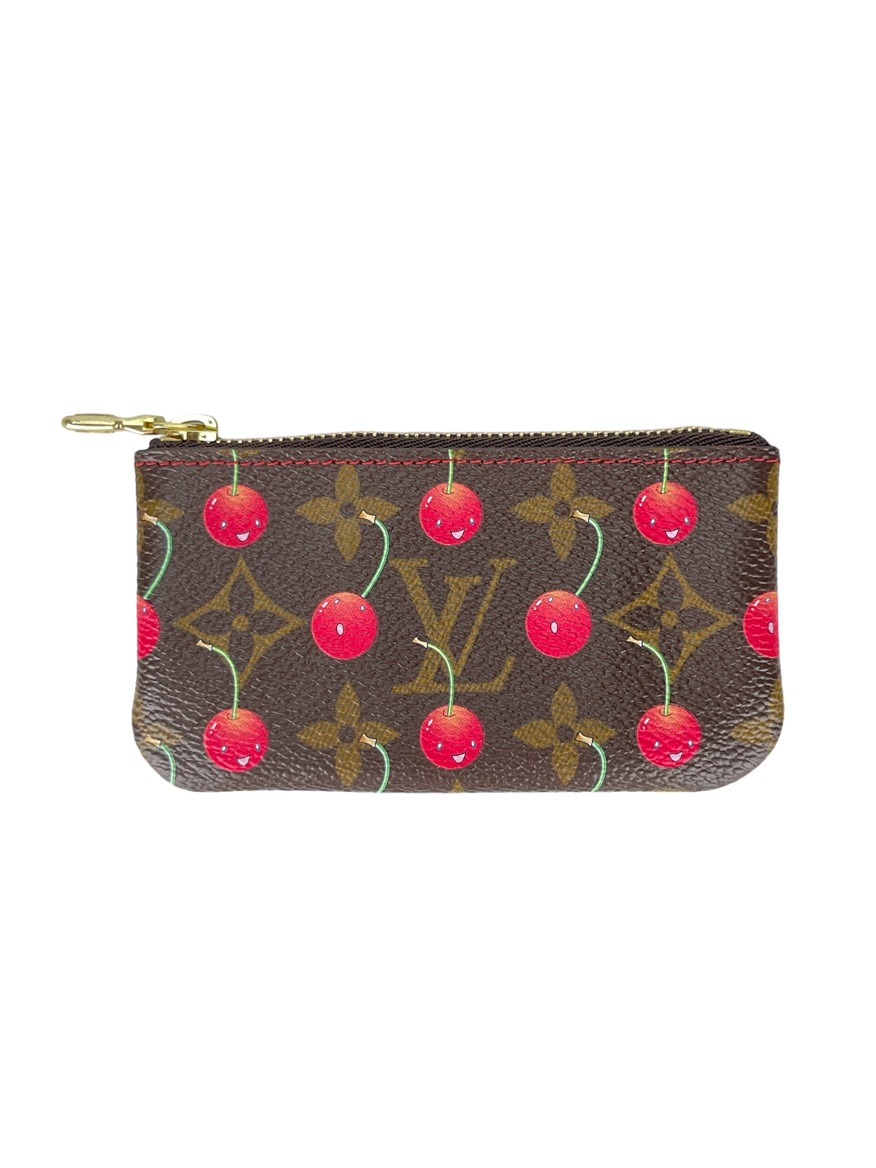 LOUIS VUITTON -Monogram Cherry Key Pouch