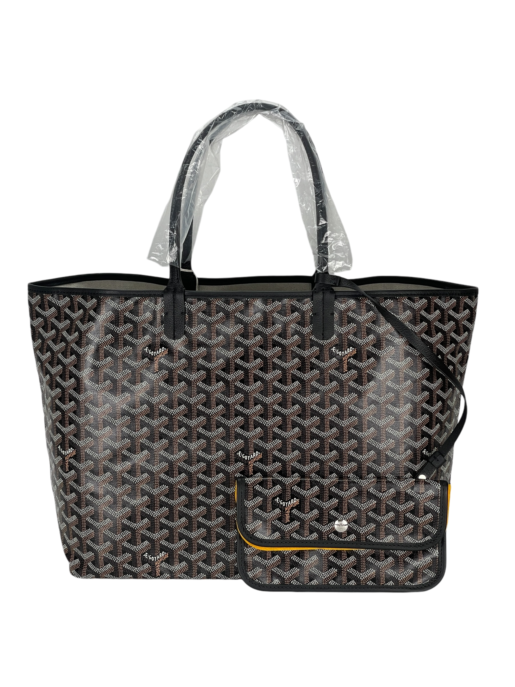 GOYARD - Saint Louis PM Tote Bag Black & Tan