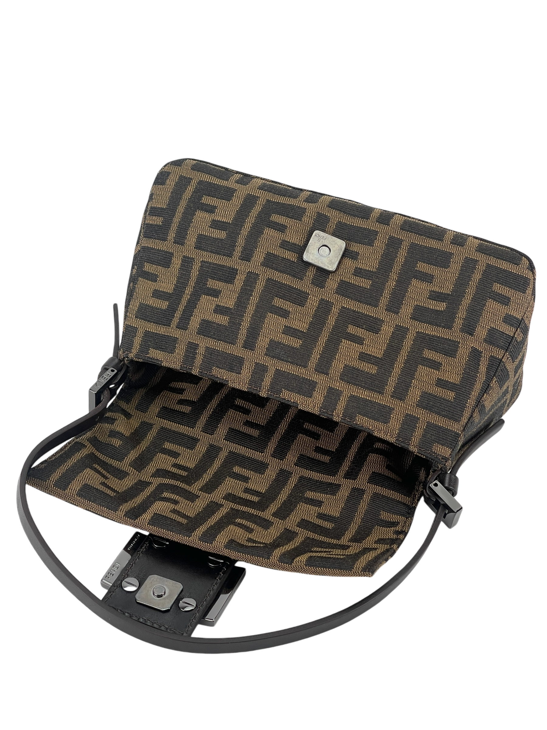 FENDI - Zucca Mamma Baguette Bag