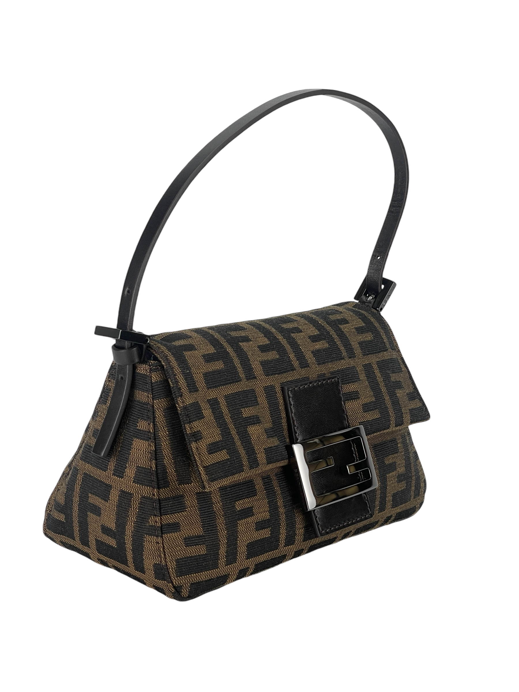 FENDI - Zucca Mamma Baguette Bag