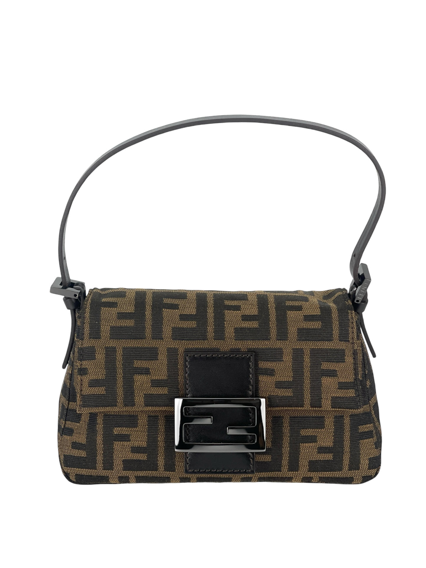 FENDI - Zucca Mamma Baguette Bag